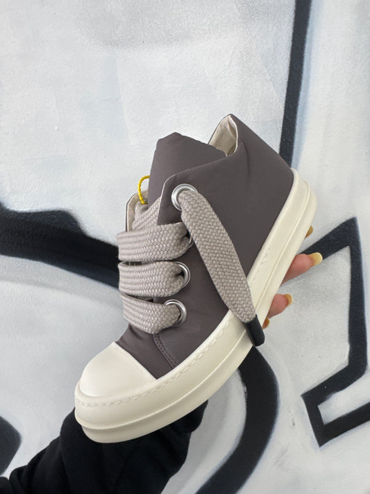 Rick Owens Padded Jumbo Lace Low Dust Milk (EU 38) New With Box