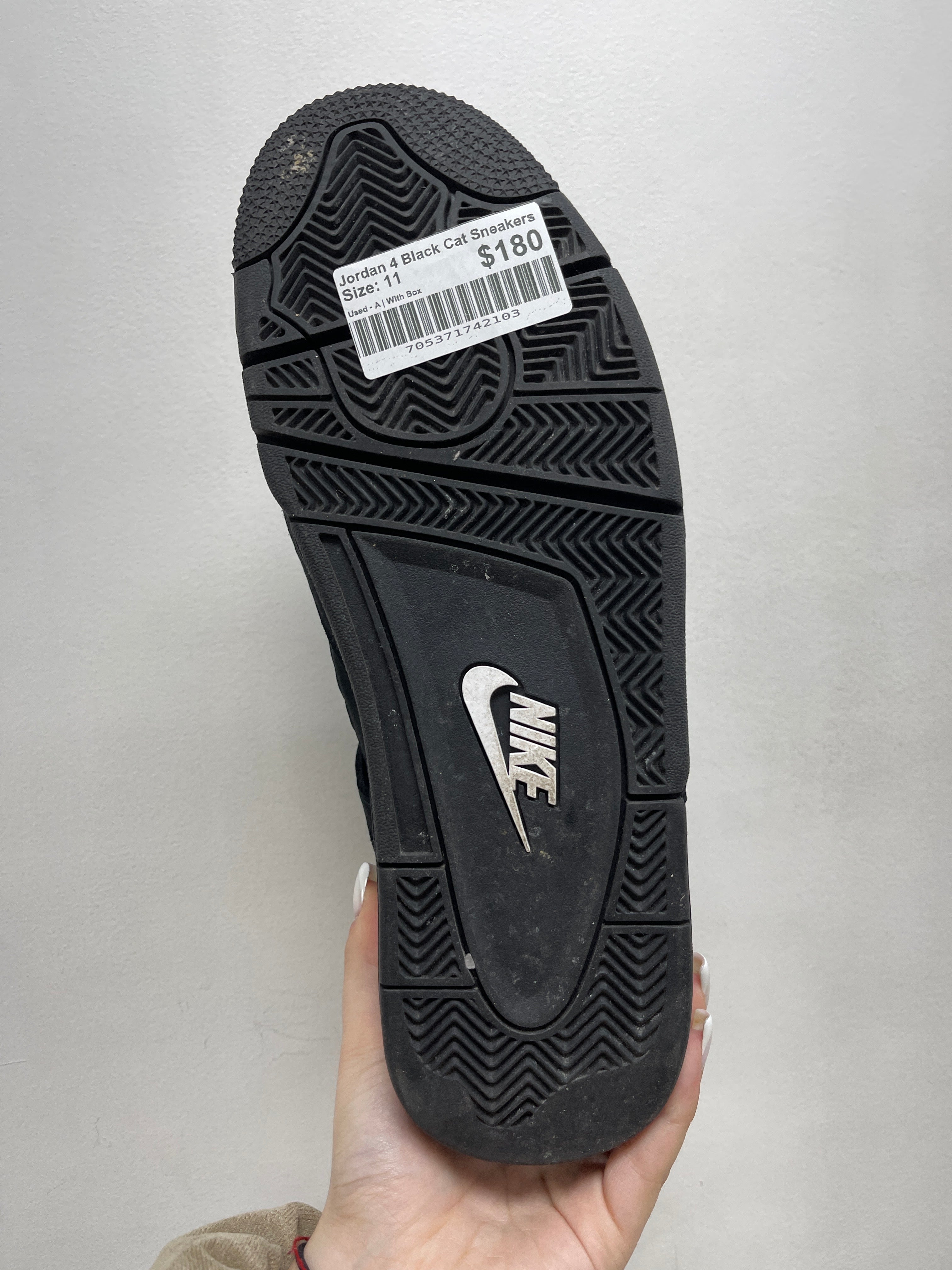 Jordan 4 Black Cat Sneakers