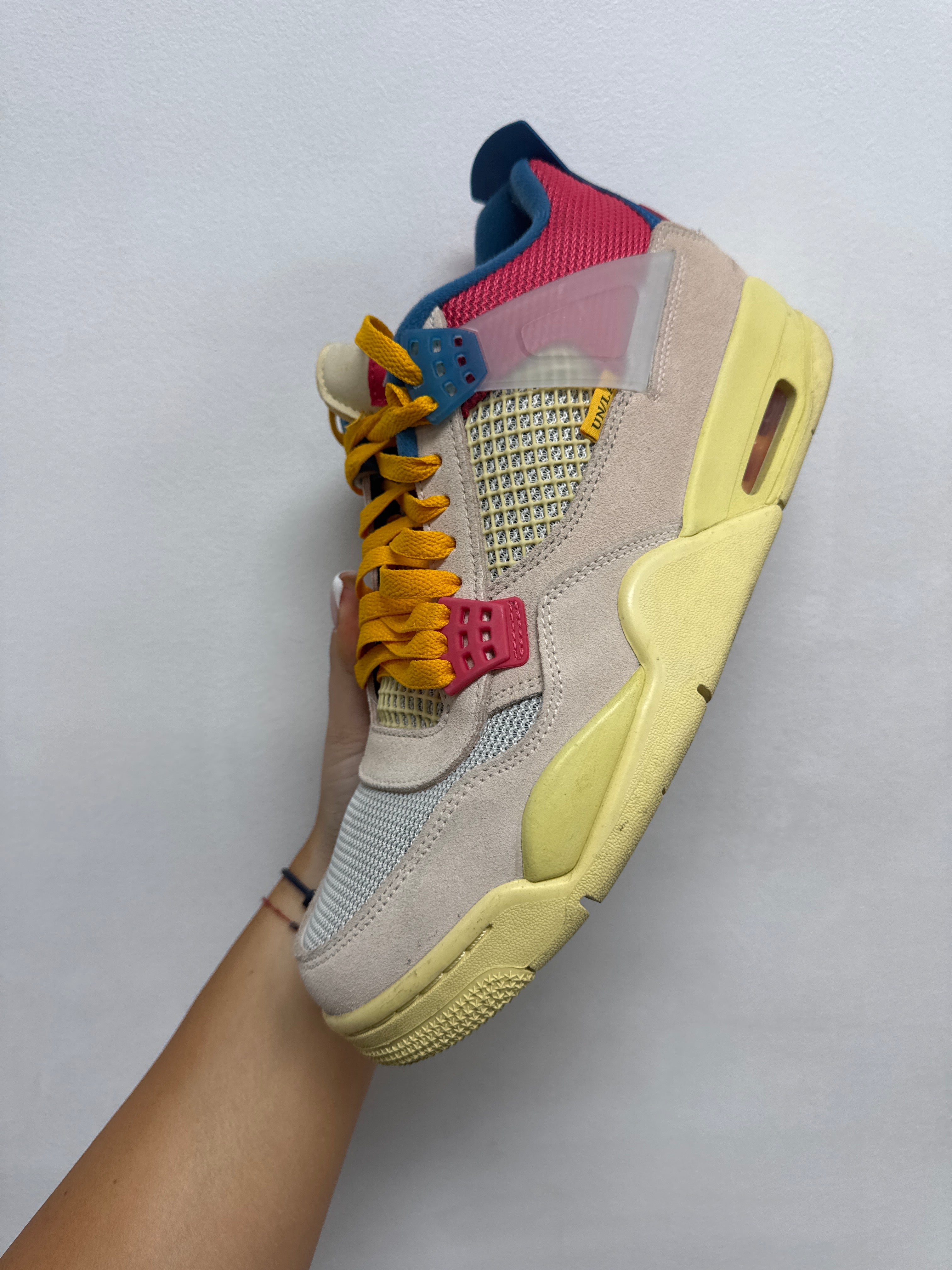 Jordan 4 x Union Guava Ice Sneakers