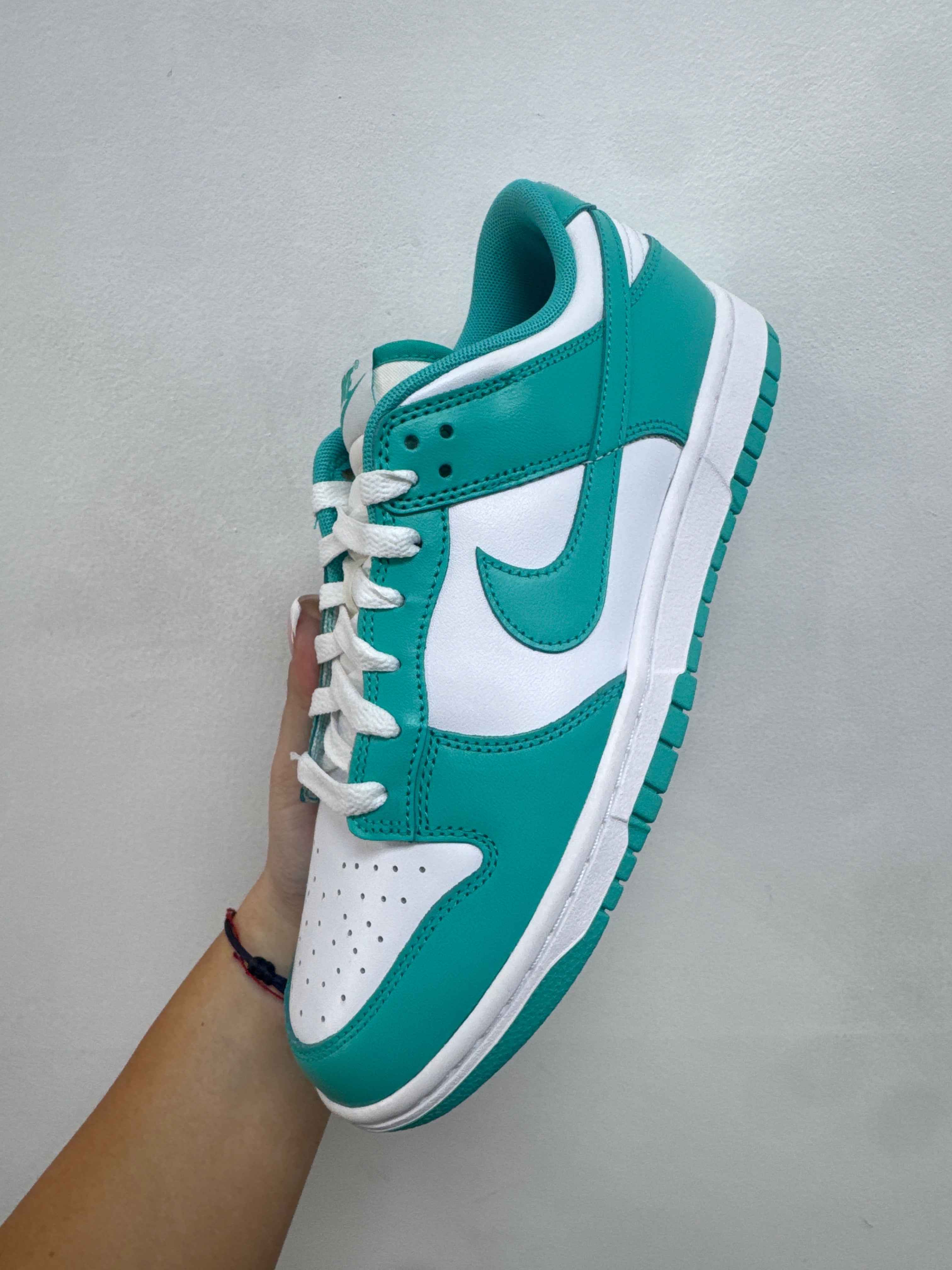 Nike Dunk Low Teal Sneakers