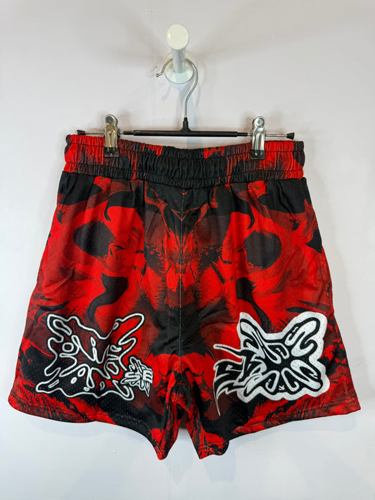 SB Studios Shorts Fire Red