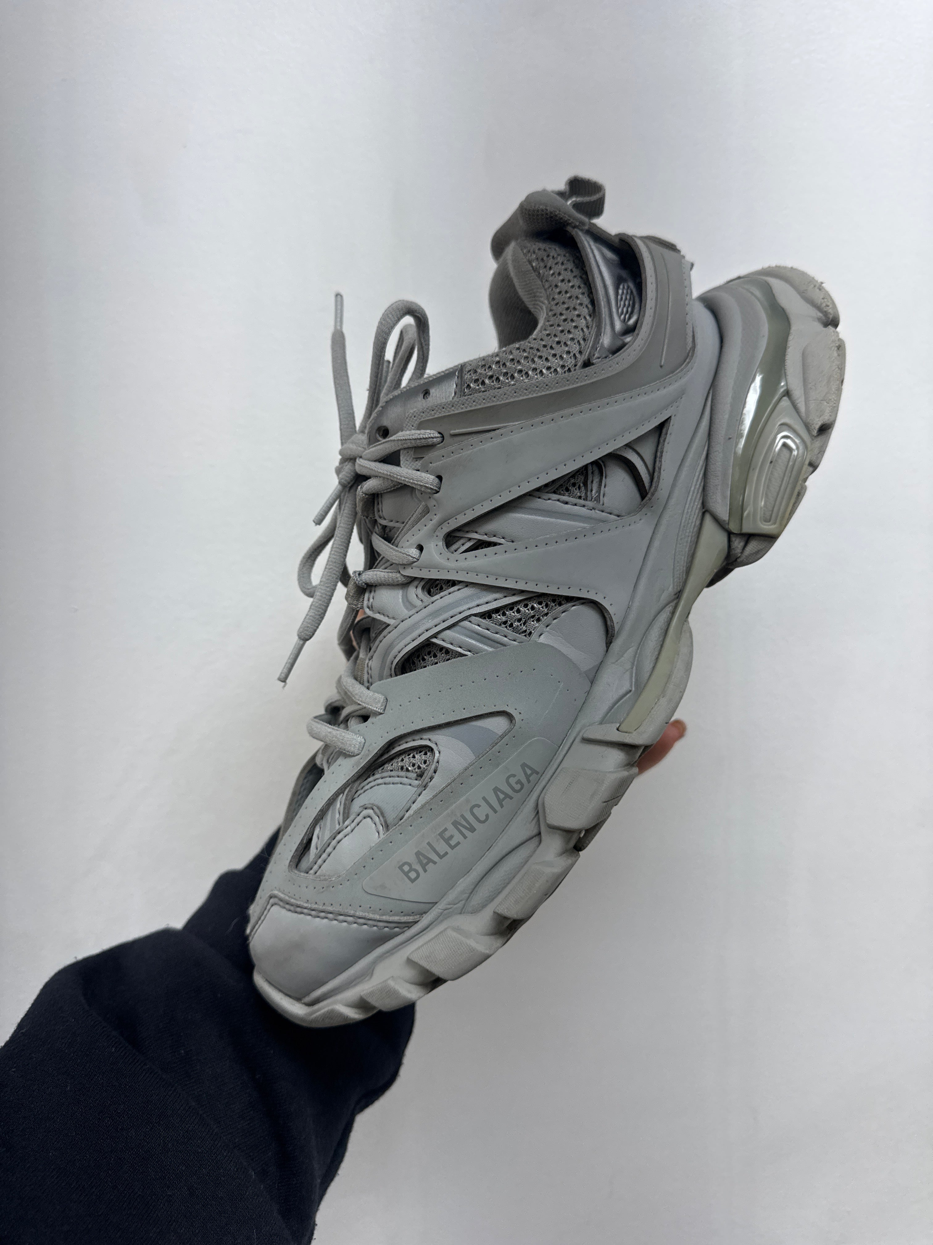 Balenciaga Grey Track Sneakers