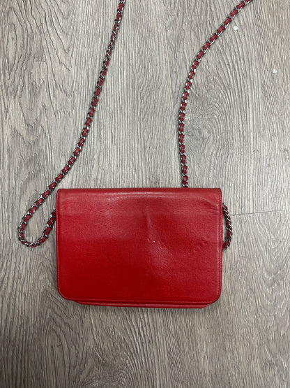 Chanel Caviar Sevruga Wallet On Chain Used OSFM N/A