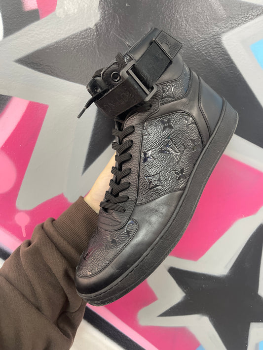 Louis Vuitton High Top Monogram Sneakers