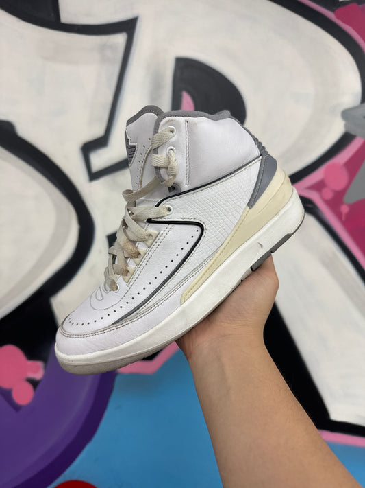 Jordan 2 White Cement Used No Box