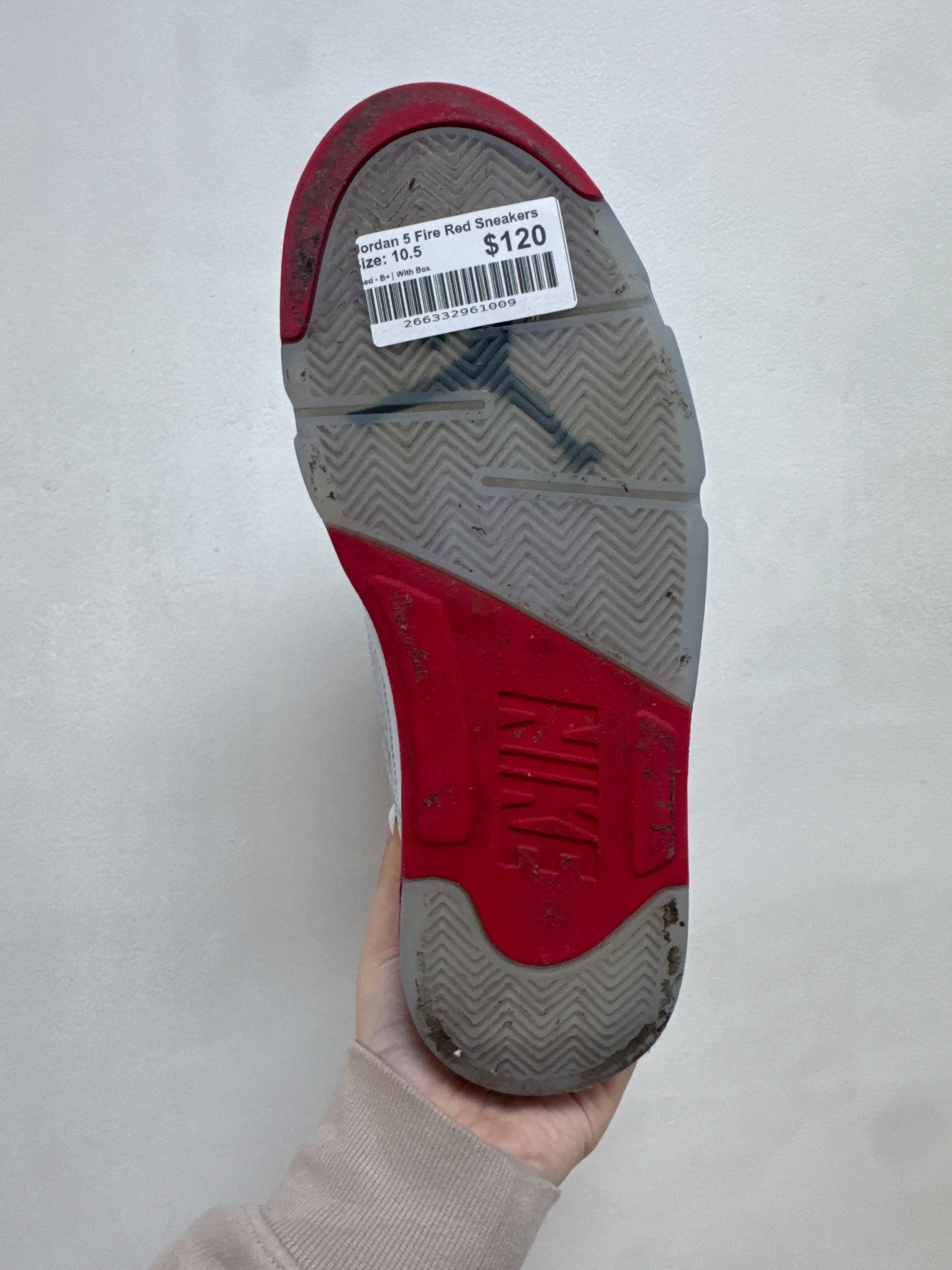 Jordan 5 Fire Red Sneakers