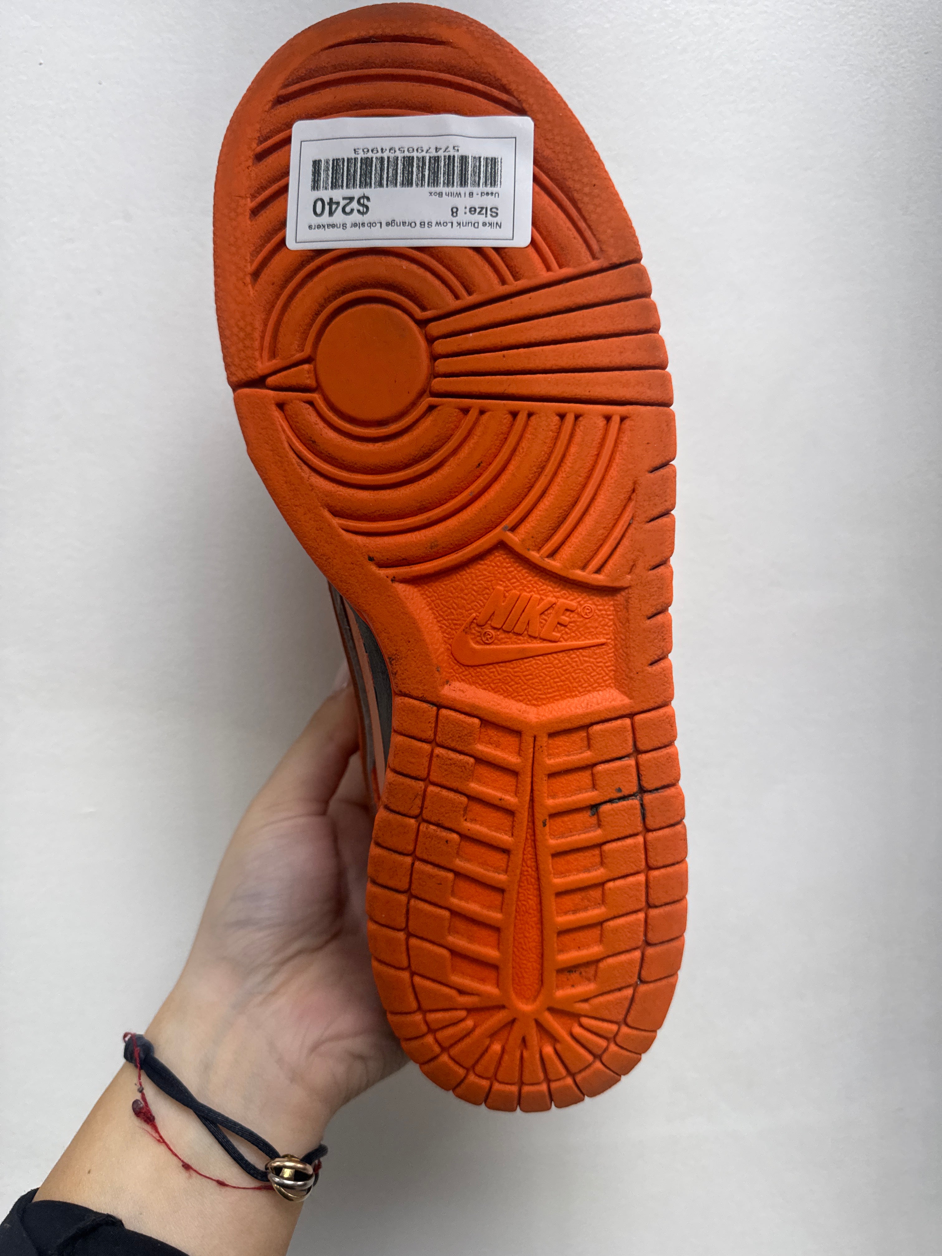 Nike Dunk Low SB Orange Lobster Sneakers