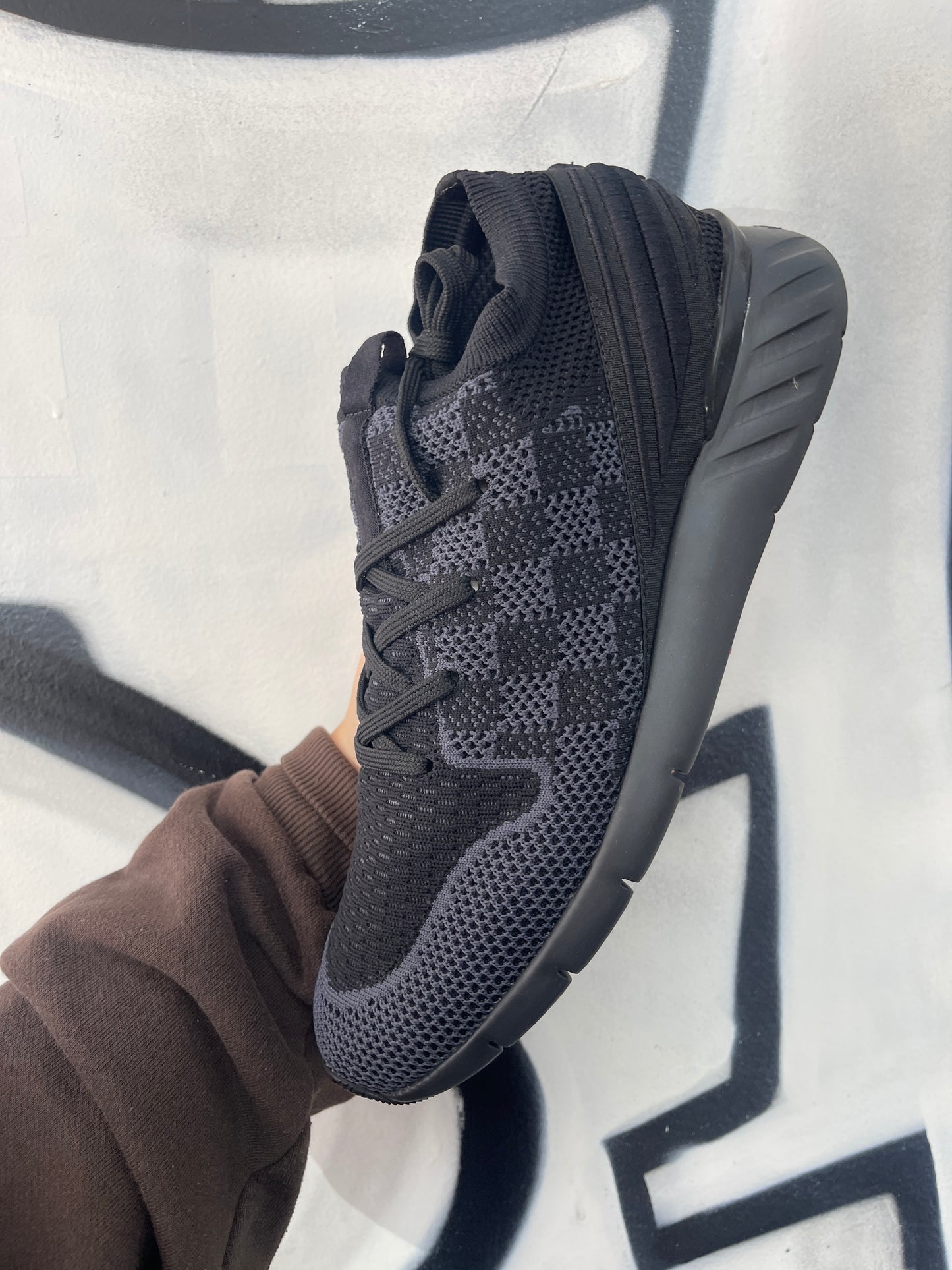 Louis Vuitton Fastlane Black Camo Sneakers
