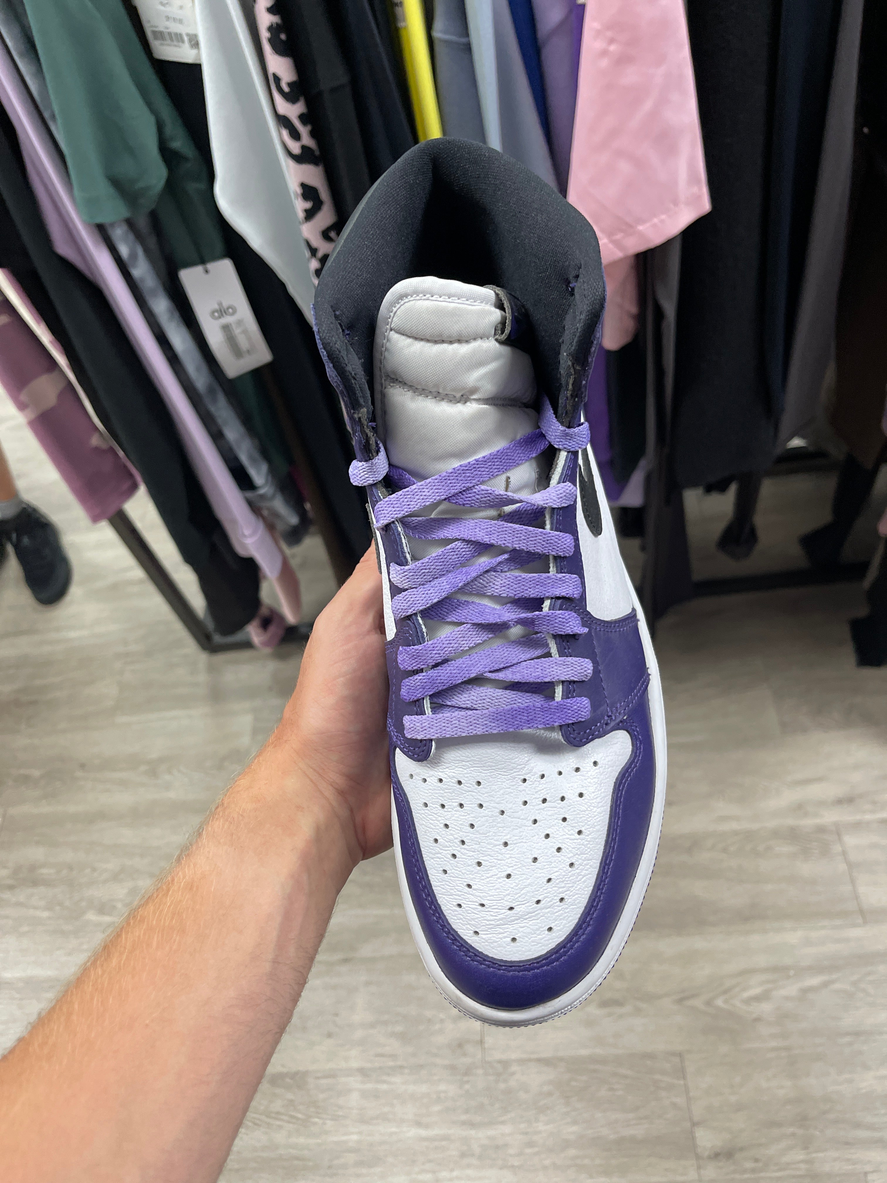 Nike Jordan 1 Court Purple 2.0 Sneakers