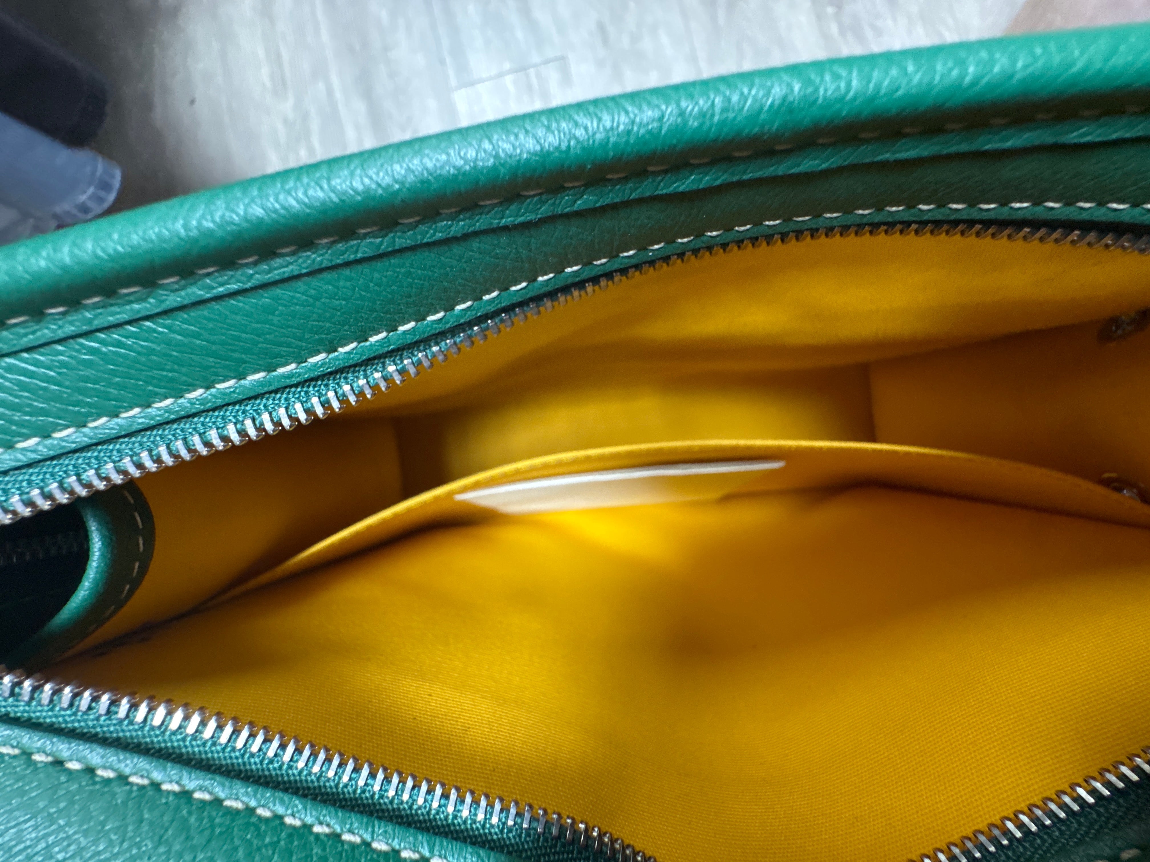 Goyard Green Jouvence Bag