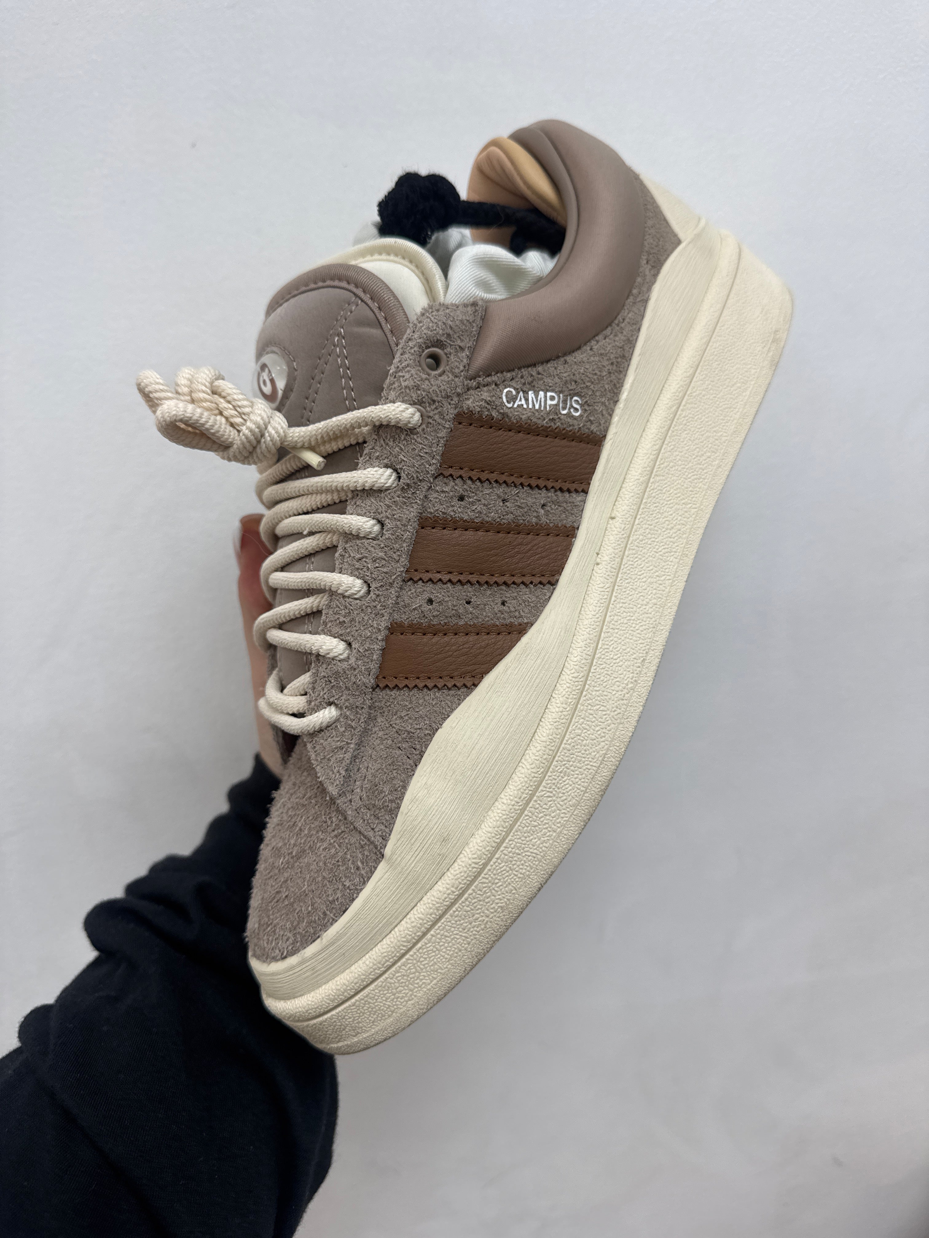 Adidas x Bad Bunny Campus Chalk Brown Sneakers