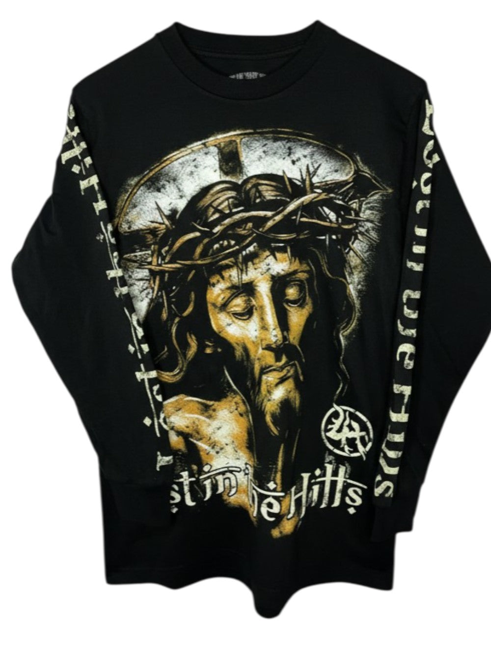 Lost in the Hills 'Wings' Black Long Sleeve Tee