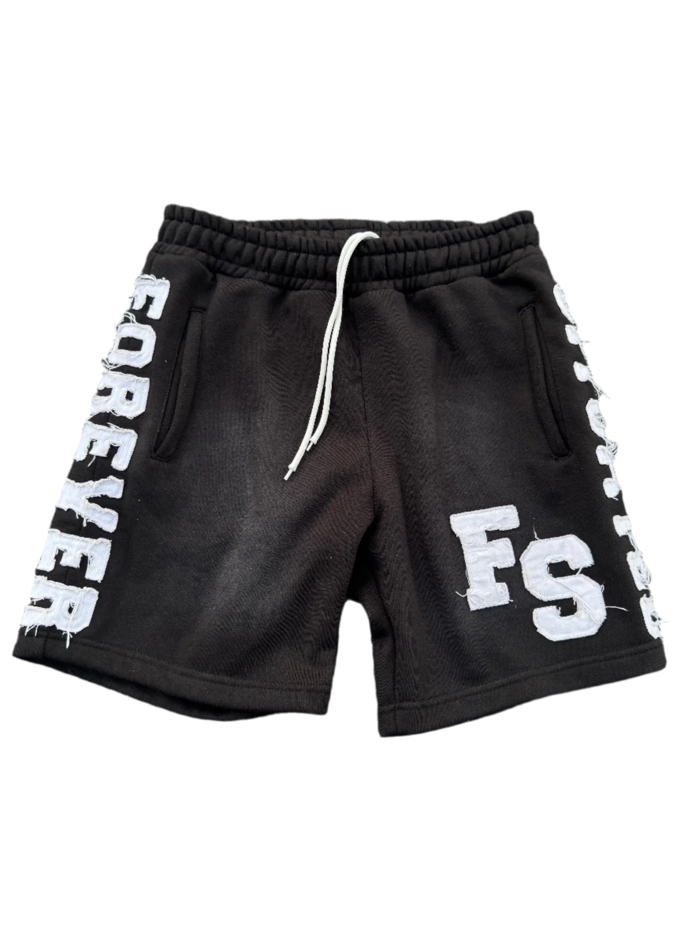 Forever Situated 'Logo' Black Shorts