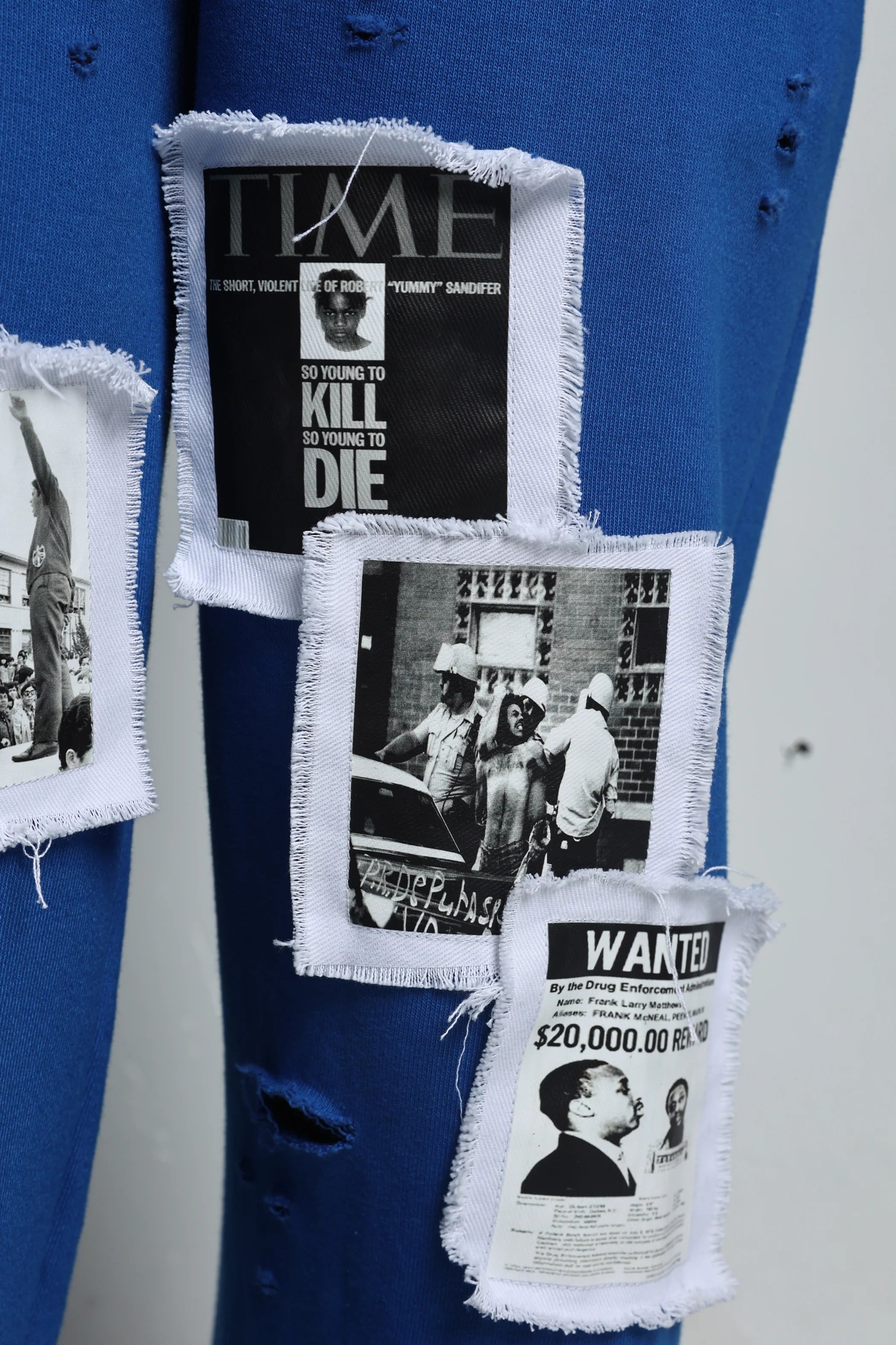 Fraternal Desires 'WATTBA' Blue Sweats