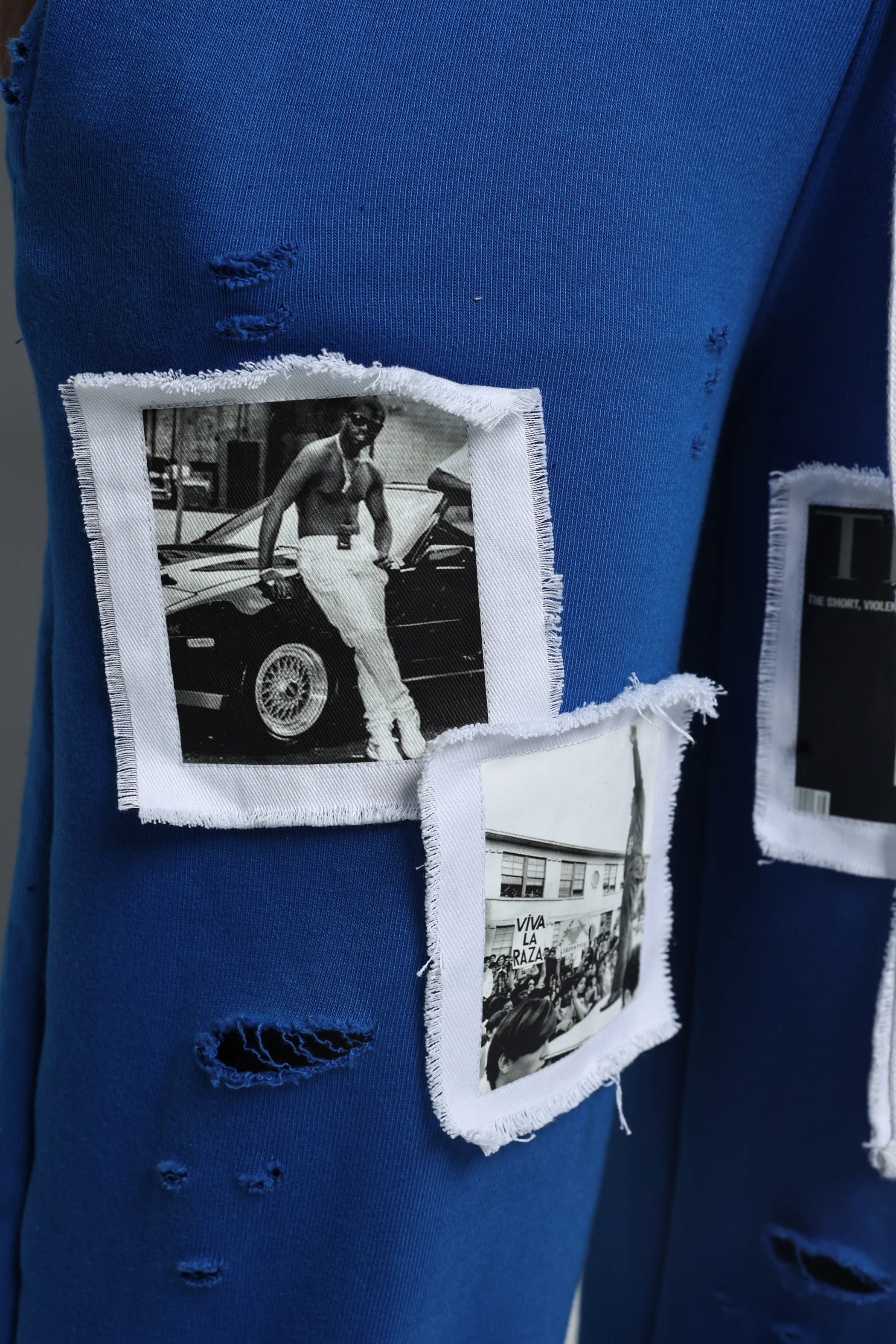 Fraternal Desires 'WATTBA' Blue Sweats