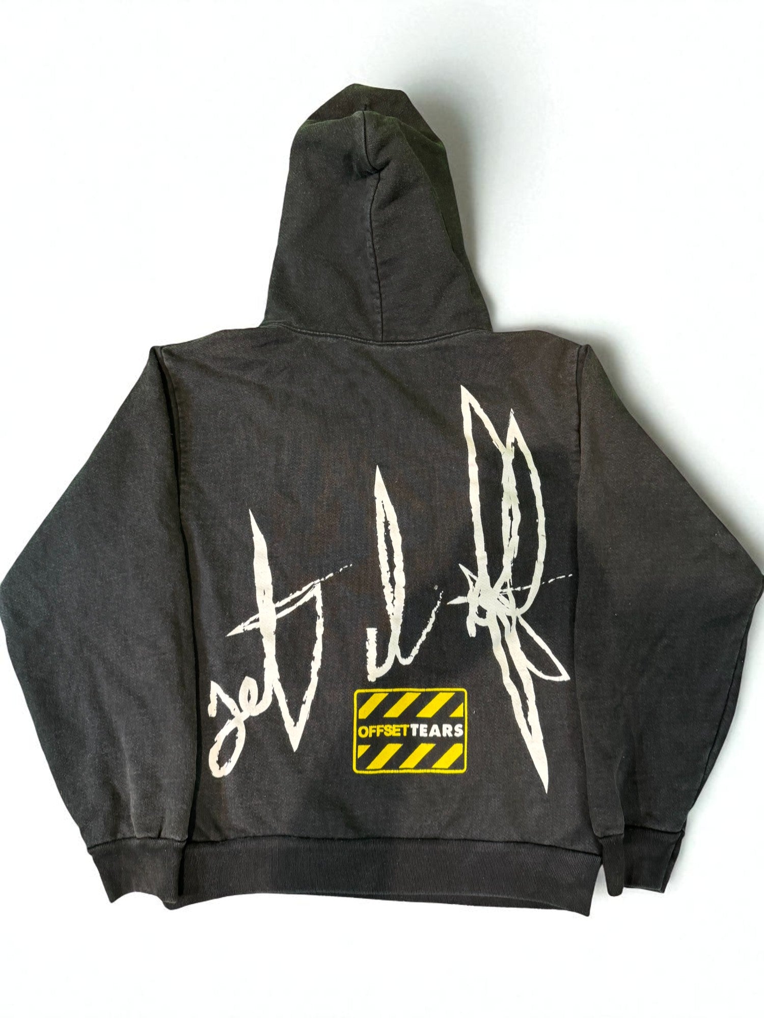 Denim Tears Offset Black Pullover Hoodie