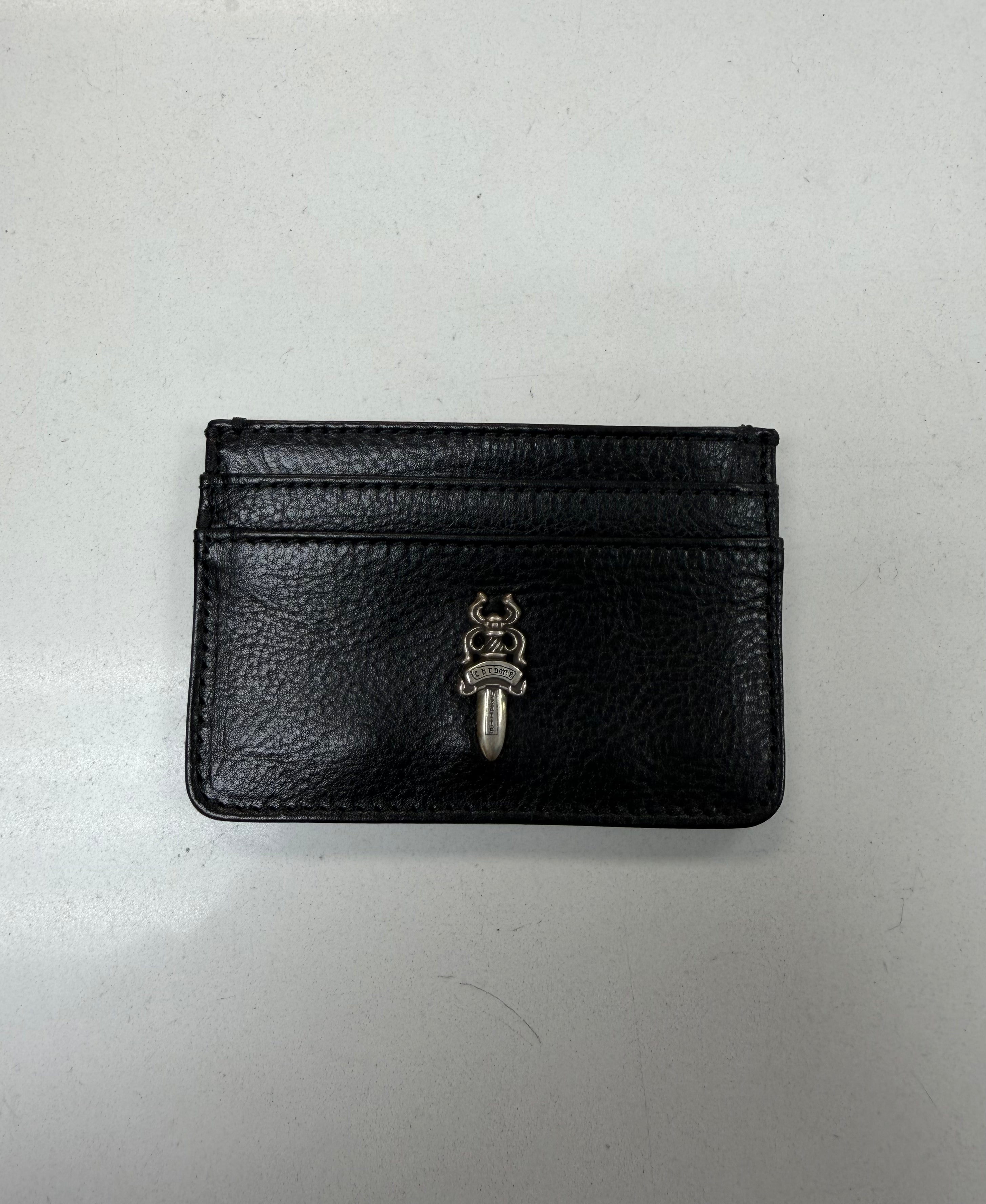 Chrome  Hearts Black Dagger Card Holder Card Holder