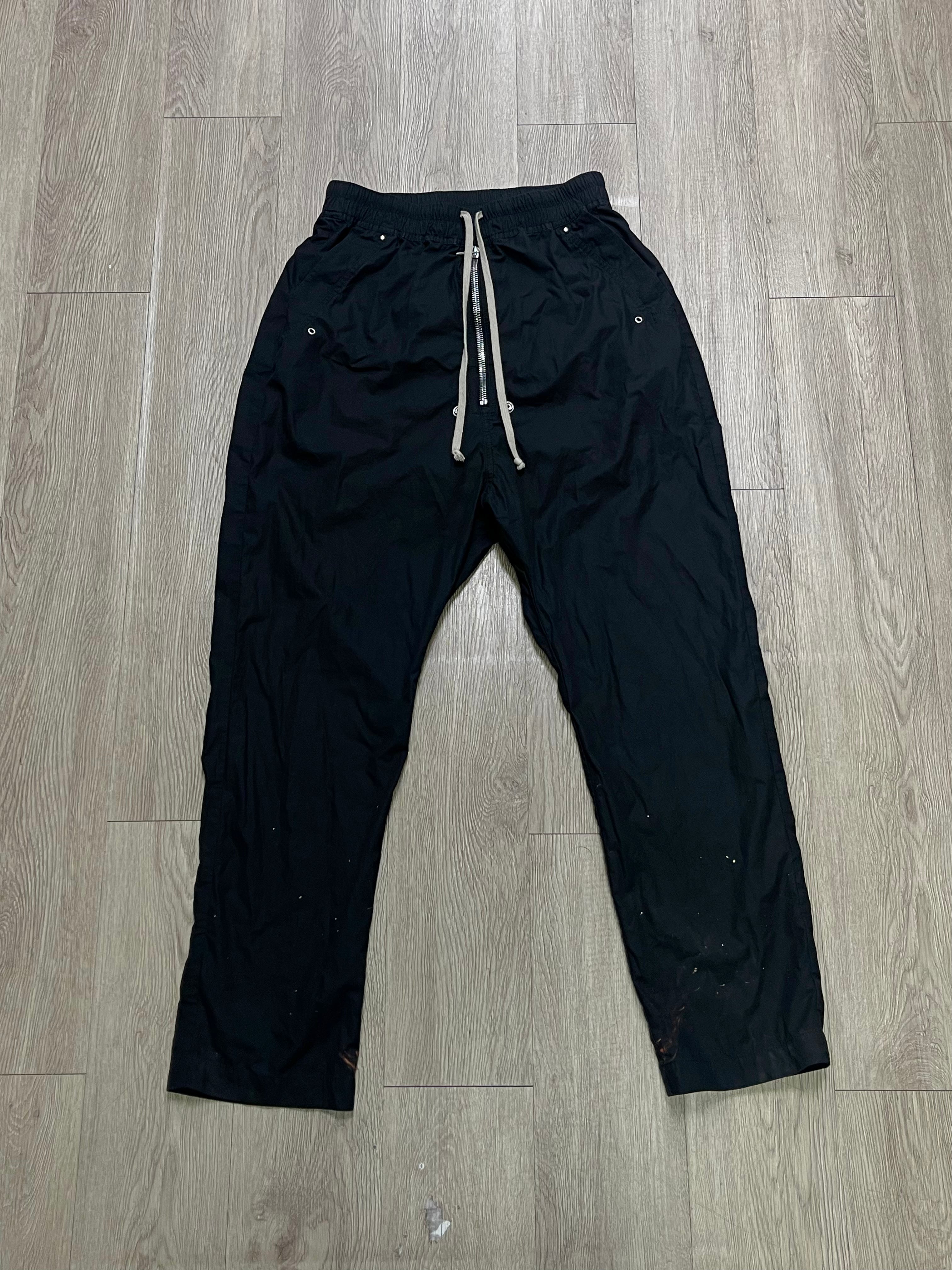 Rick Owens Black Cargo Bella (48) Cargo Pants