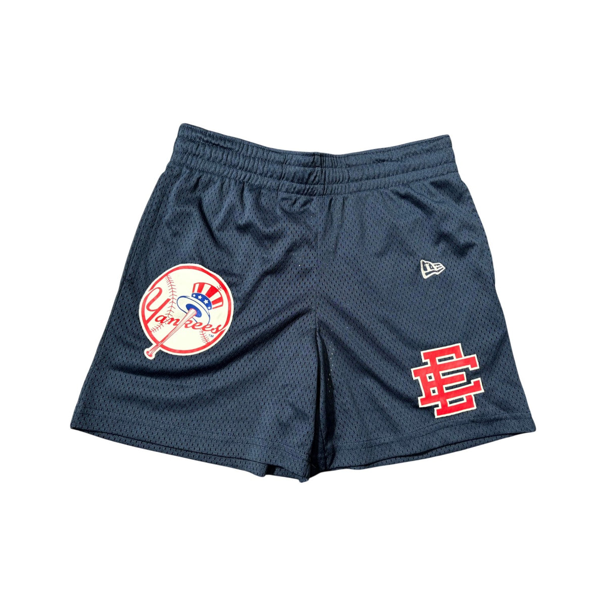 Eric Emanuel Yankees New Era Navy Shorts