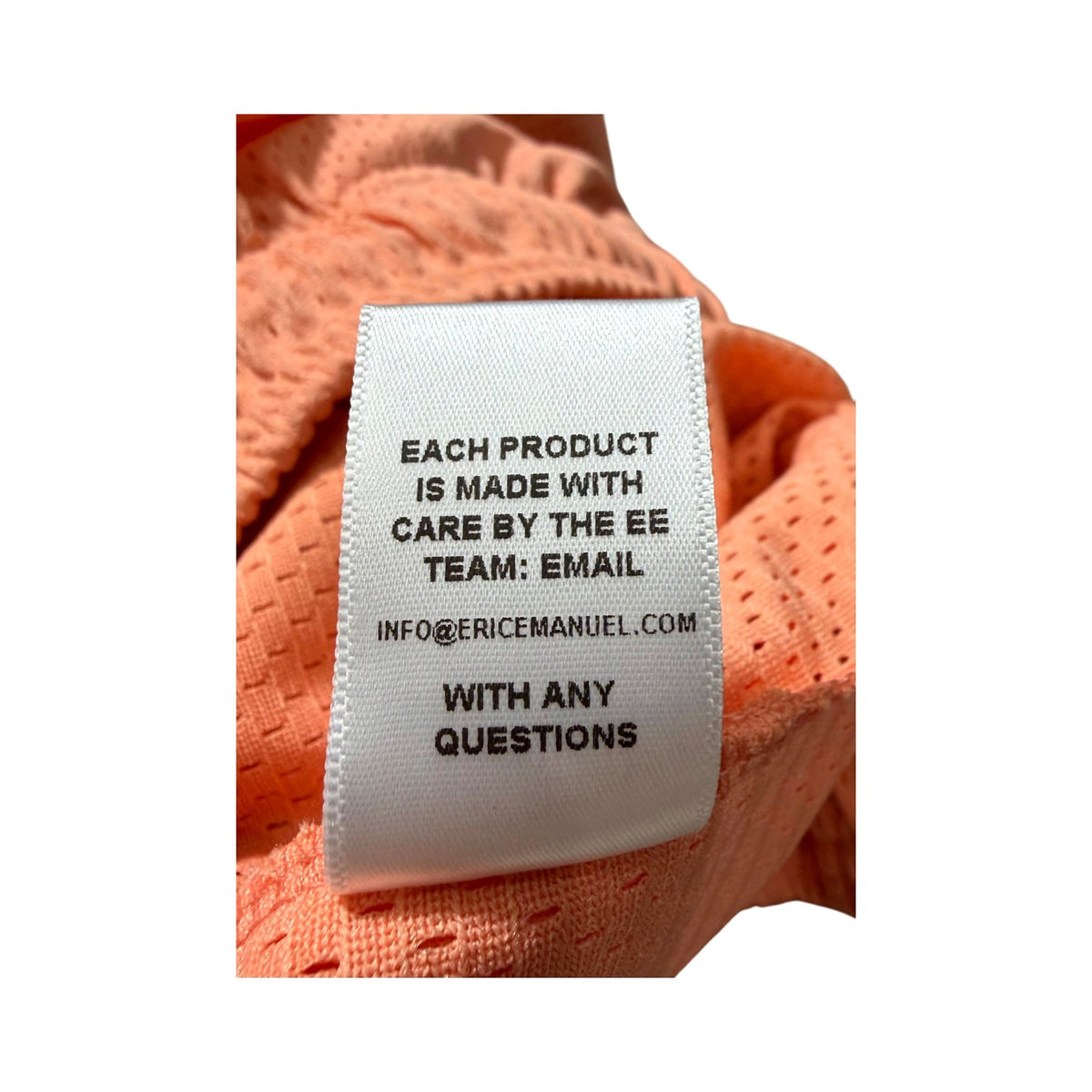 Eric Emanuel Basics Salmon & Blue Shorts