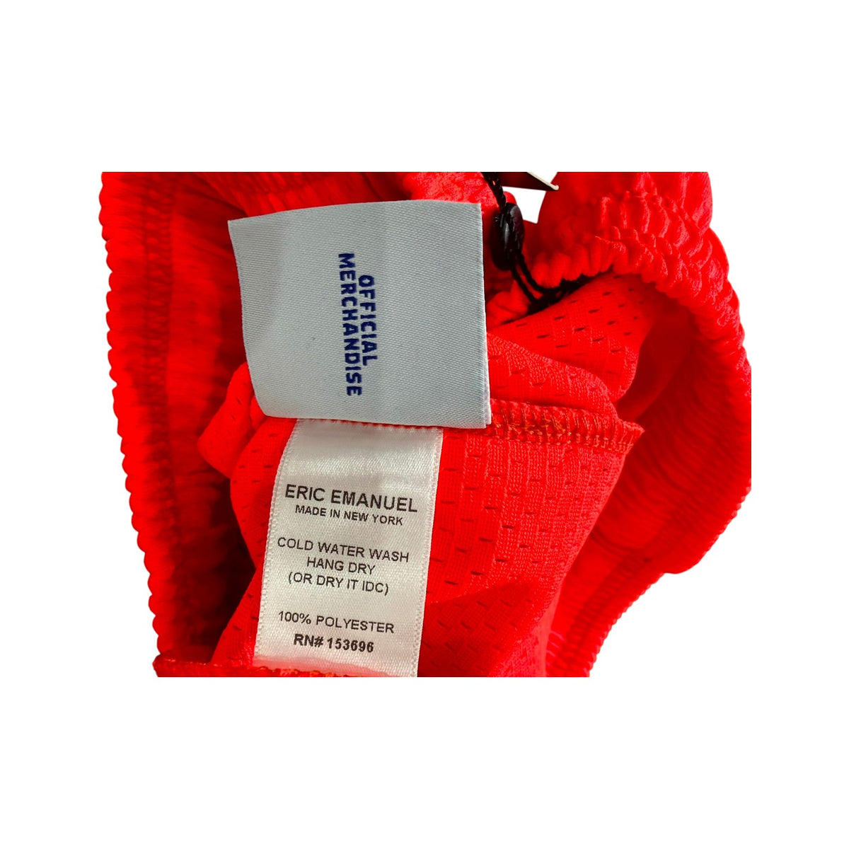 Eric Emanuel Fiery Coral Shorts