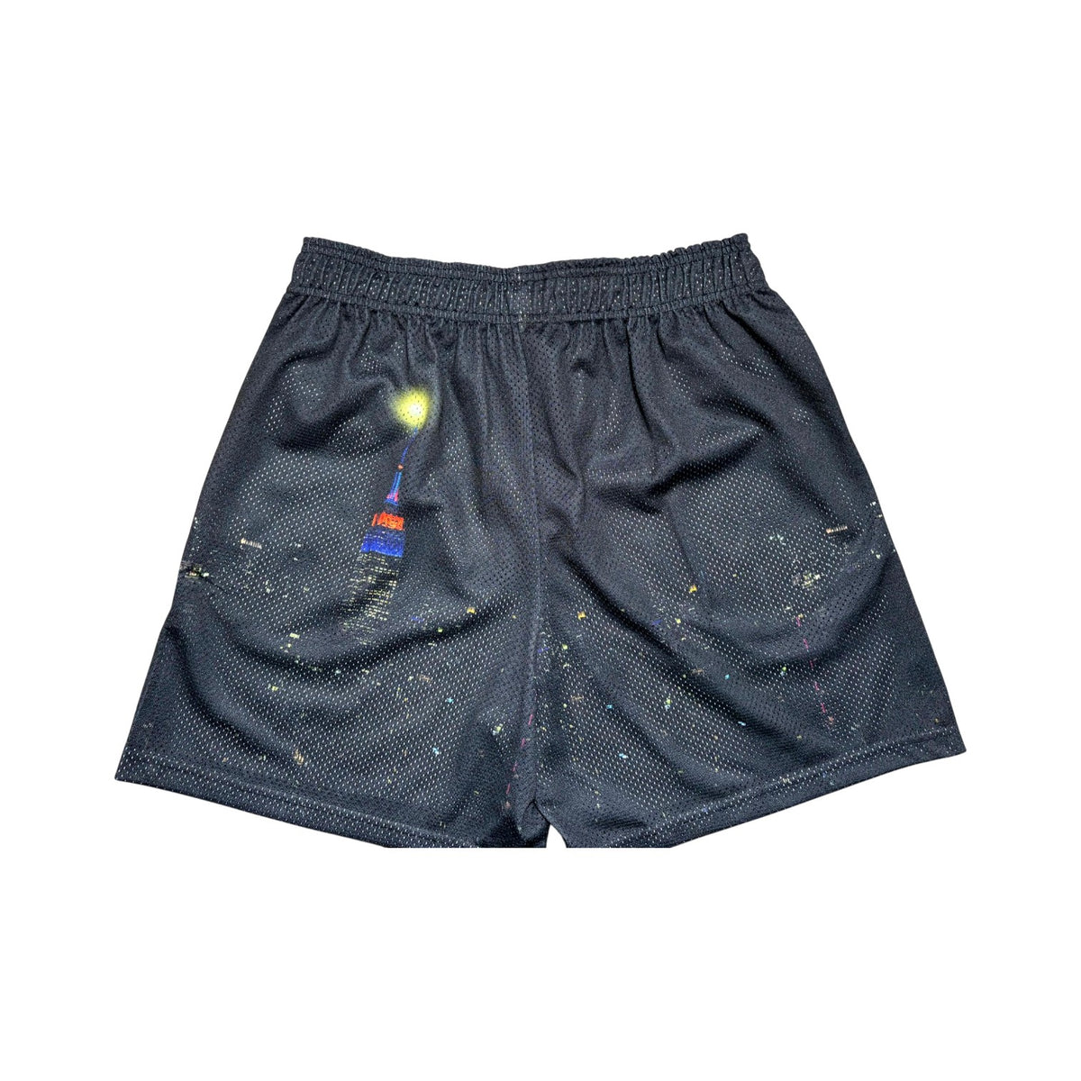 Eric Emanuel Empire State Building Black Shorts