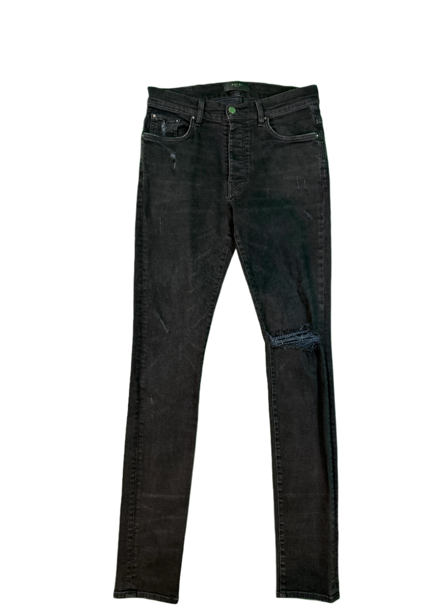 Amiri Thrasher Plain Black Jeans