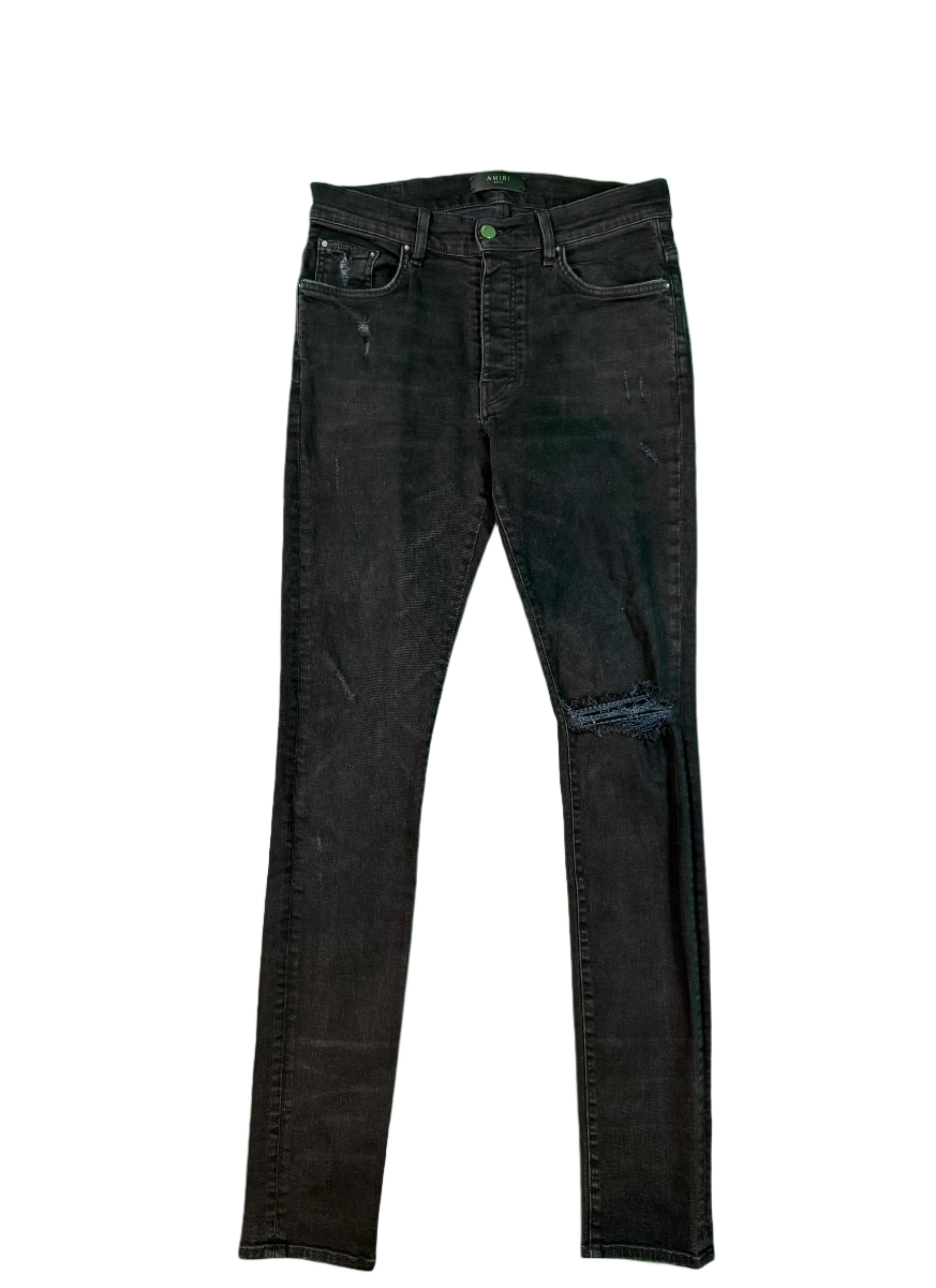 Amiri Thrasher Plain Black Jeans