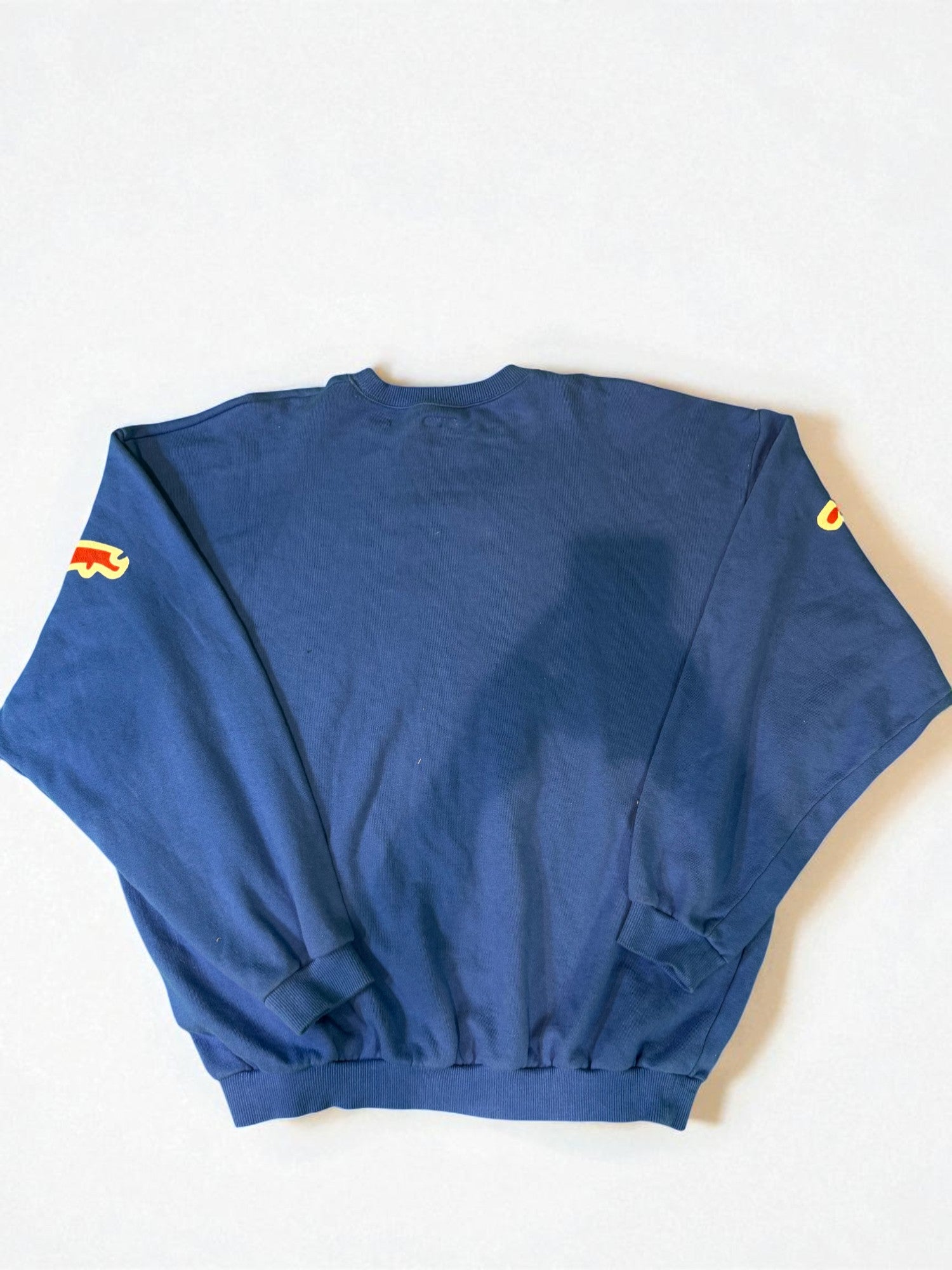 Kapital Kountry Blue & Red Crewneck