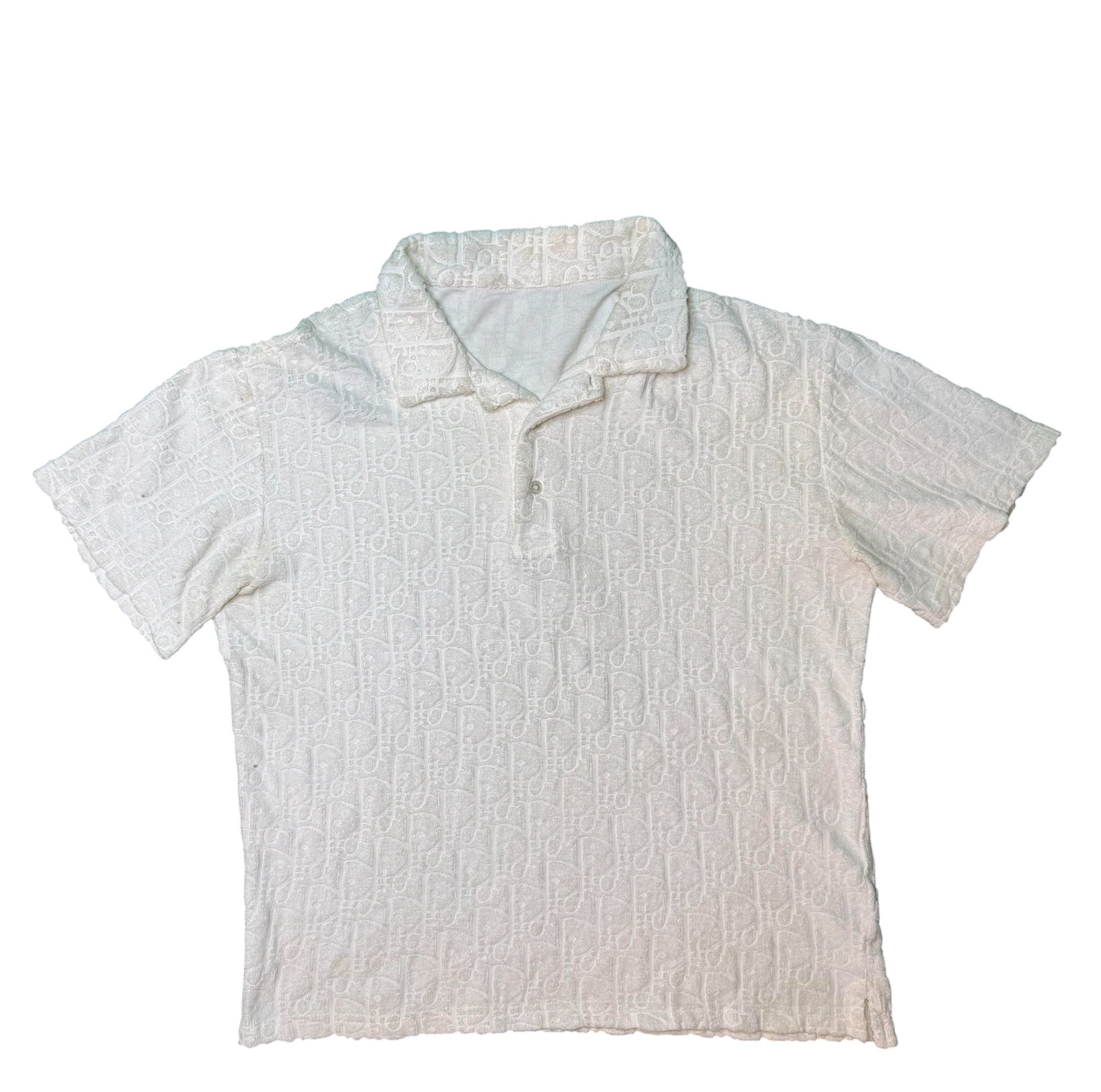 Dior CD Logo Polo White