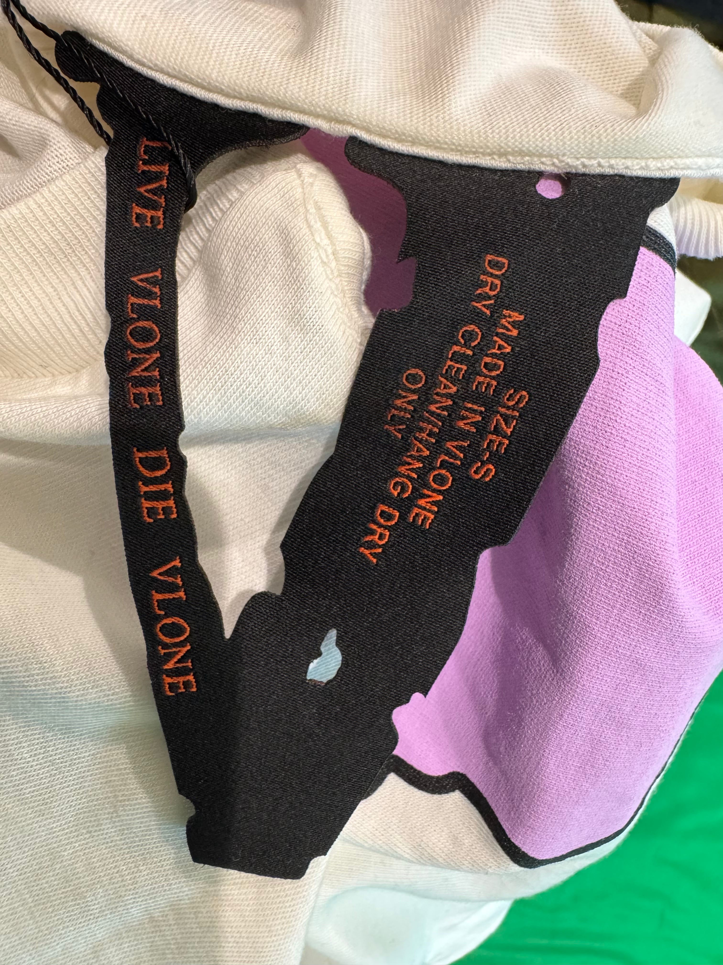 Vlone ASAP Yams White Tee