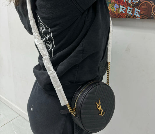 YSL Circle Bag Black New OS N/A