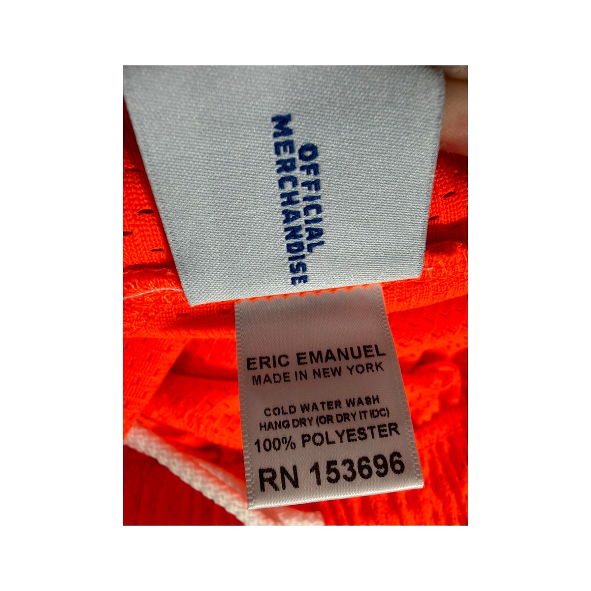 Eric Emanuel Tonal Orange Shorts