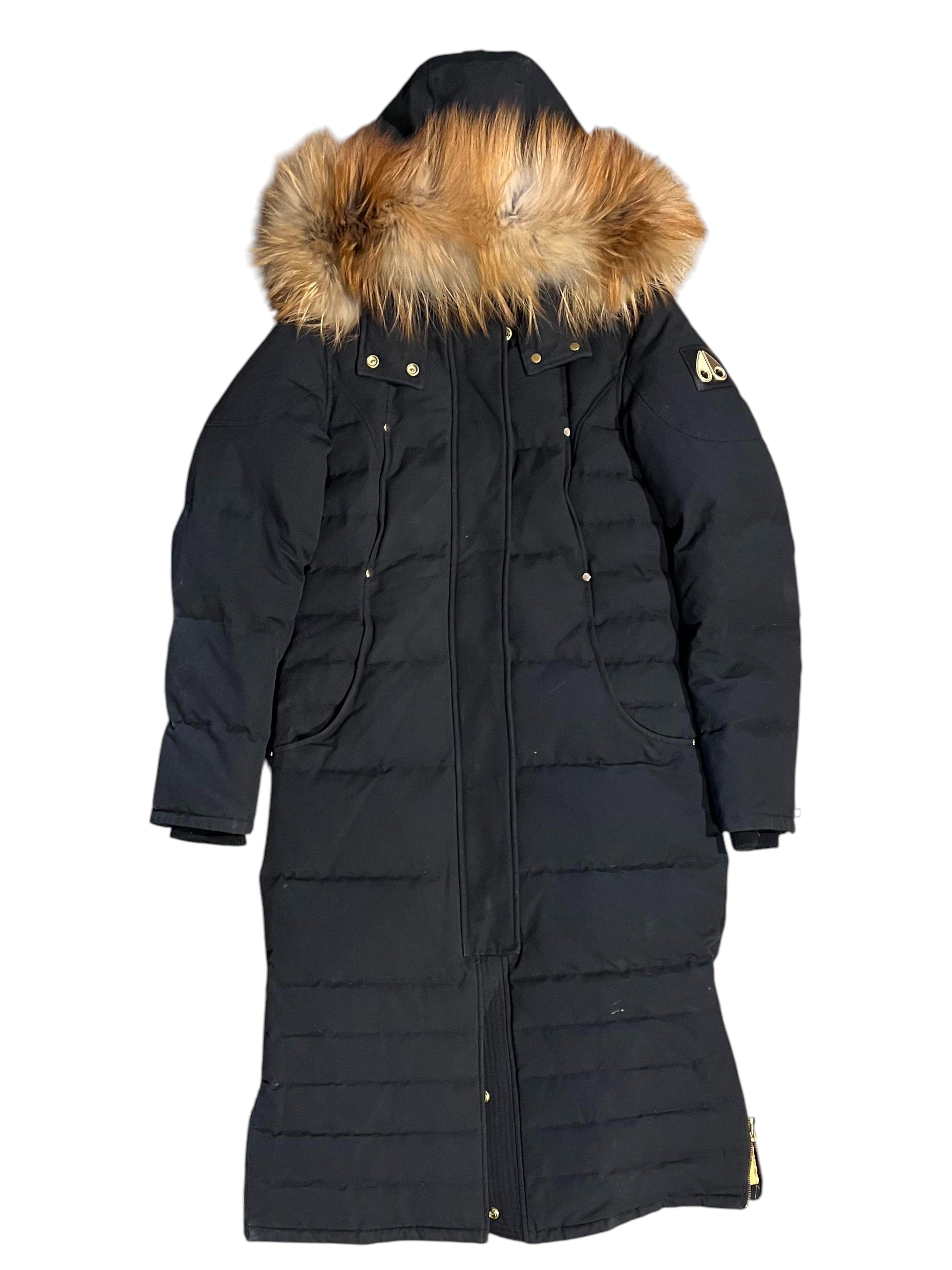 Moose Knuckle Black Fur Woman Jacket