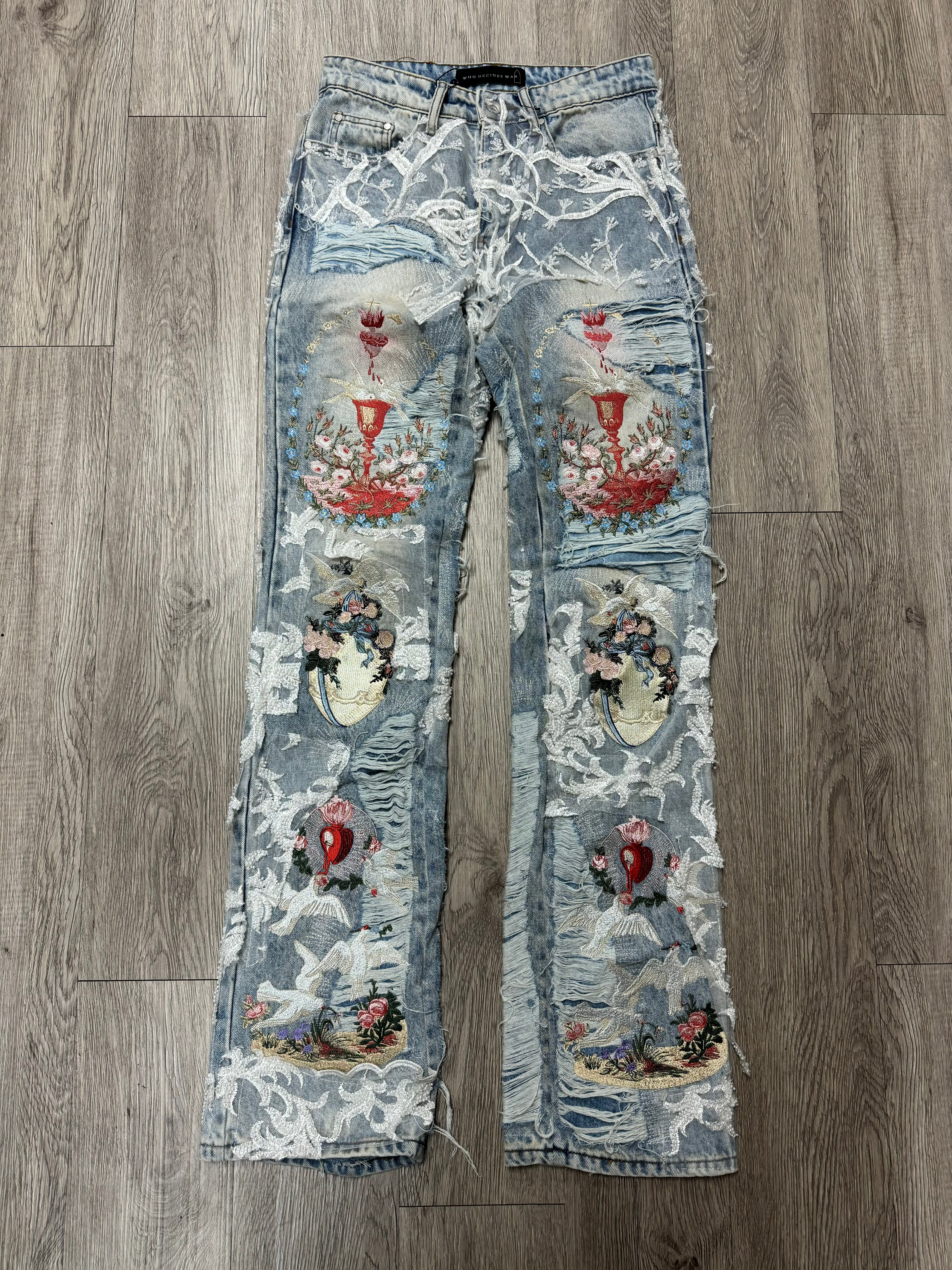 Who Decides War Chalice Denim Sky Jeans