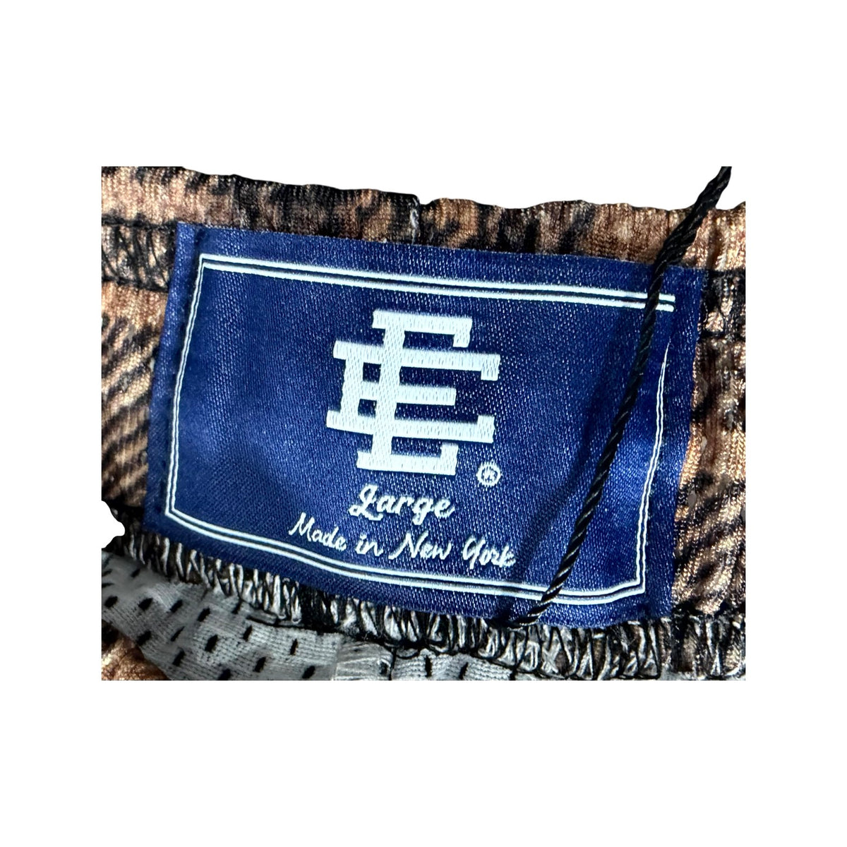 Eric Emanuel x Sicko Logo Brown Shorts