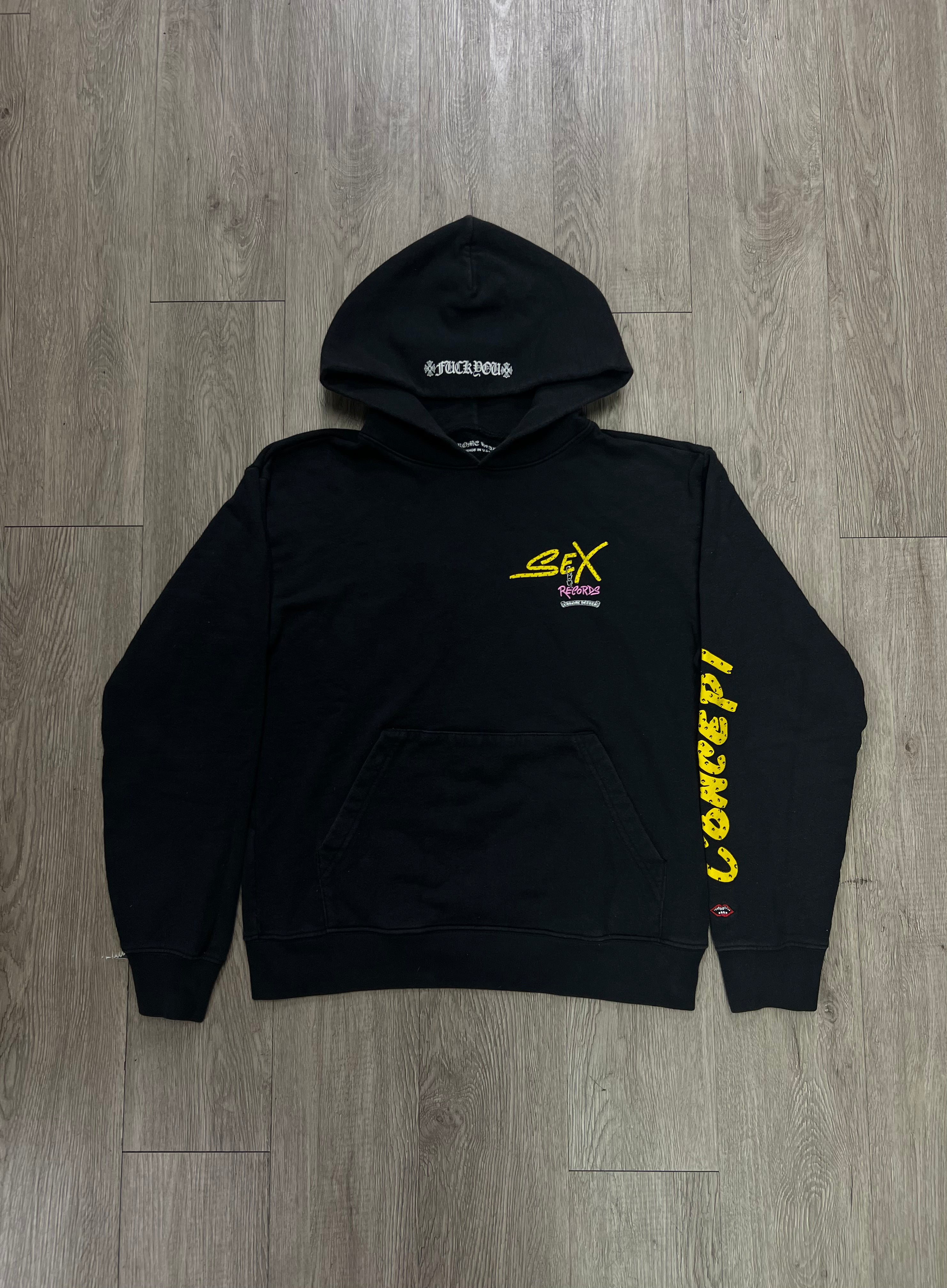 Chrome Hearts Black Matty Boy Sex Records Hoodie