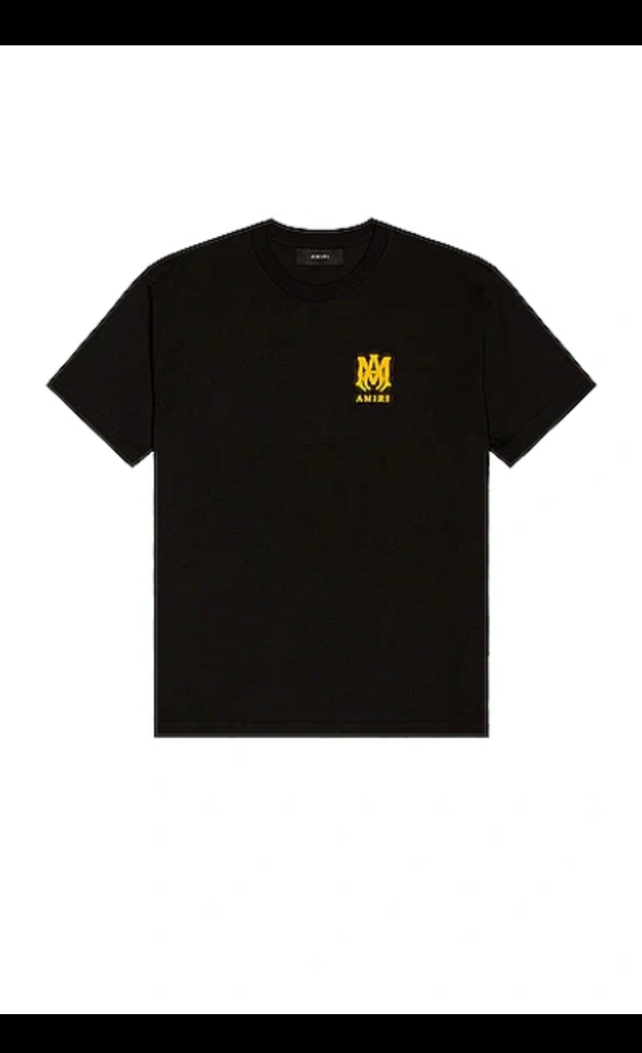 Amiri Tee MA Black Gold