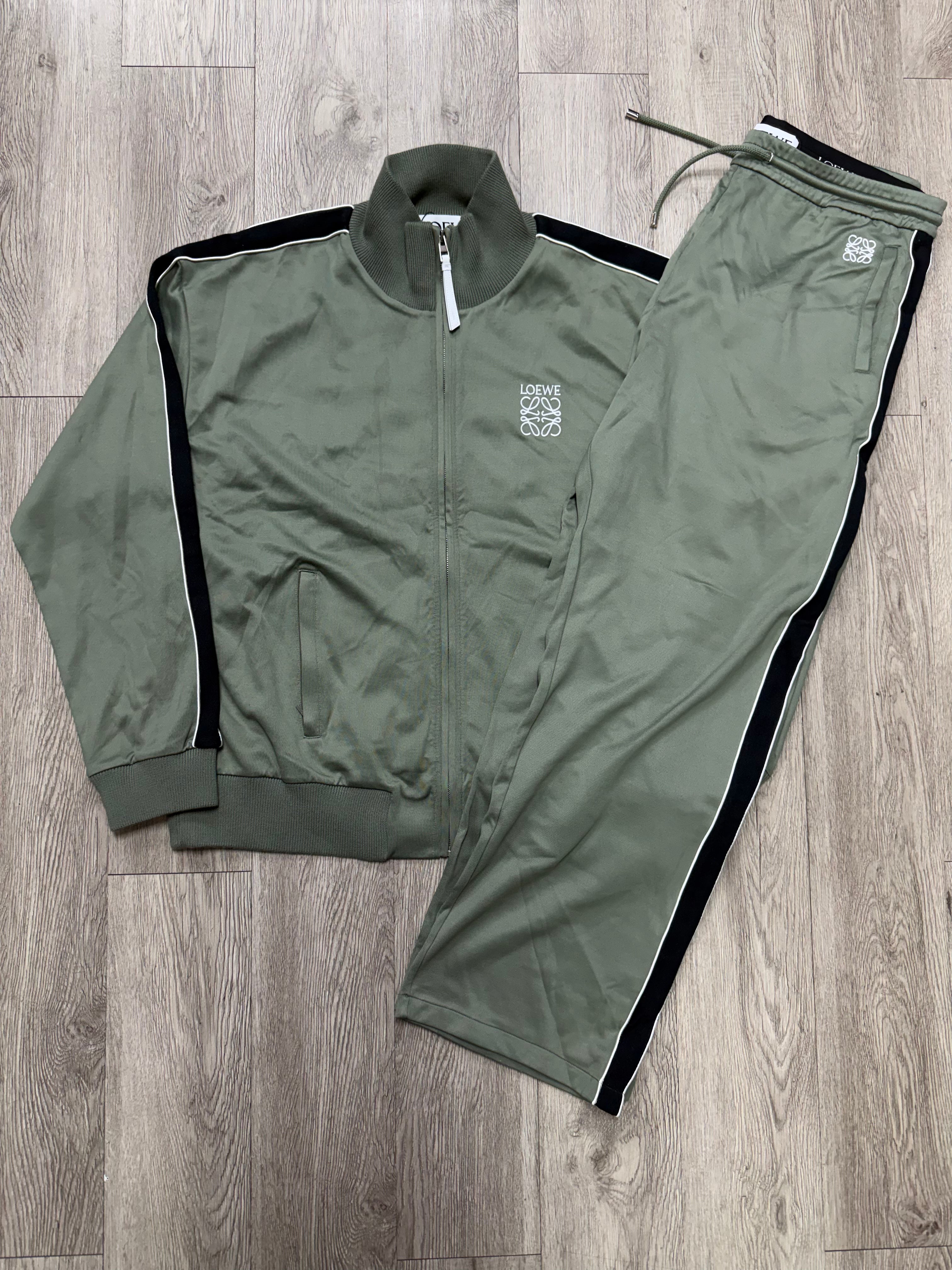 Loewe Olive Black Monogram Track Suit