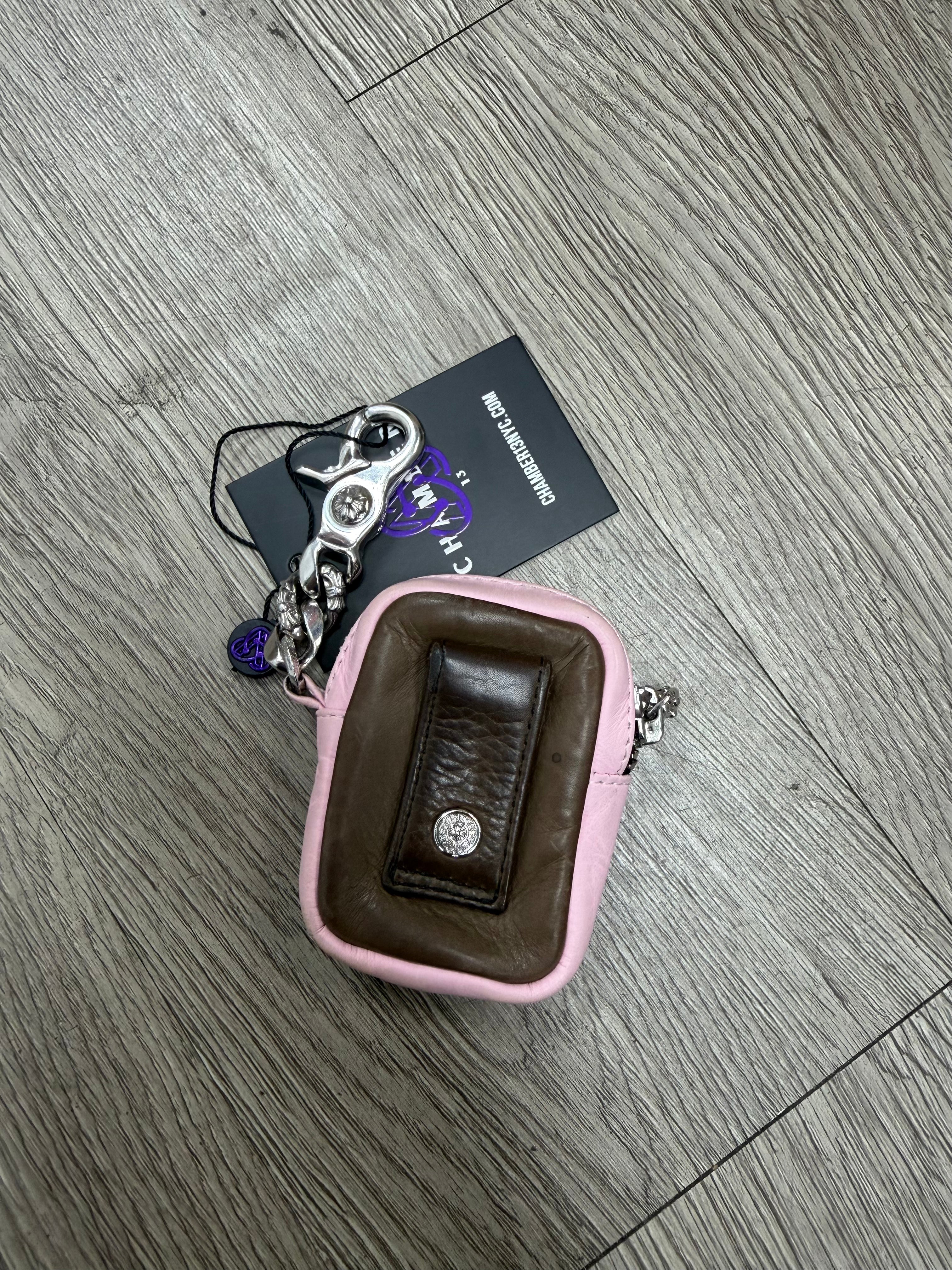 Chrome  Hearts Brown Pink Key Clip
