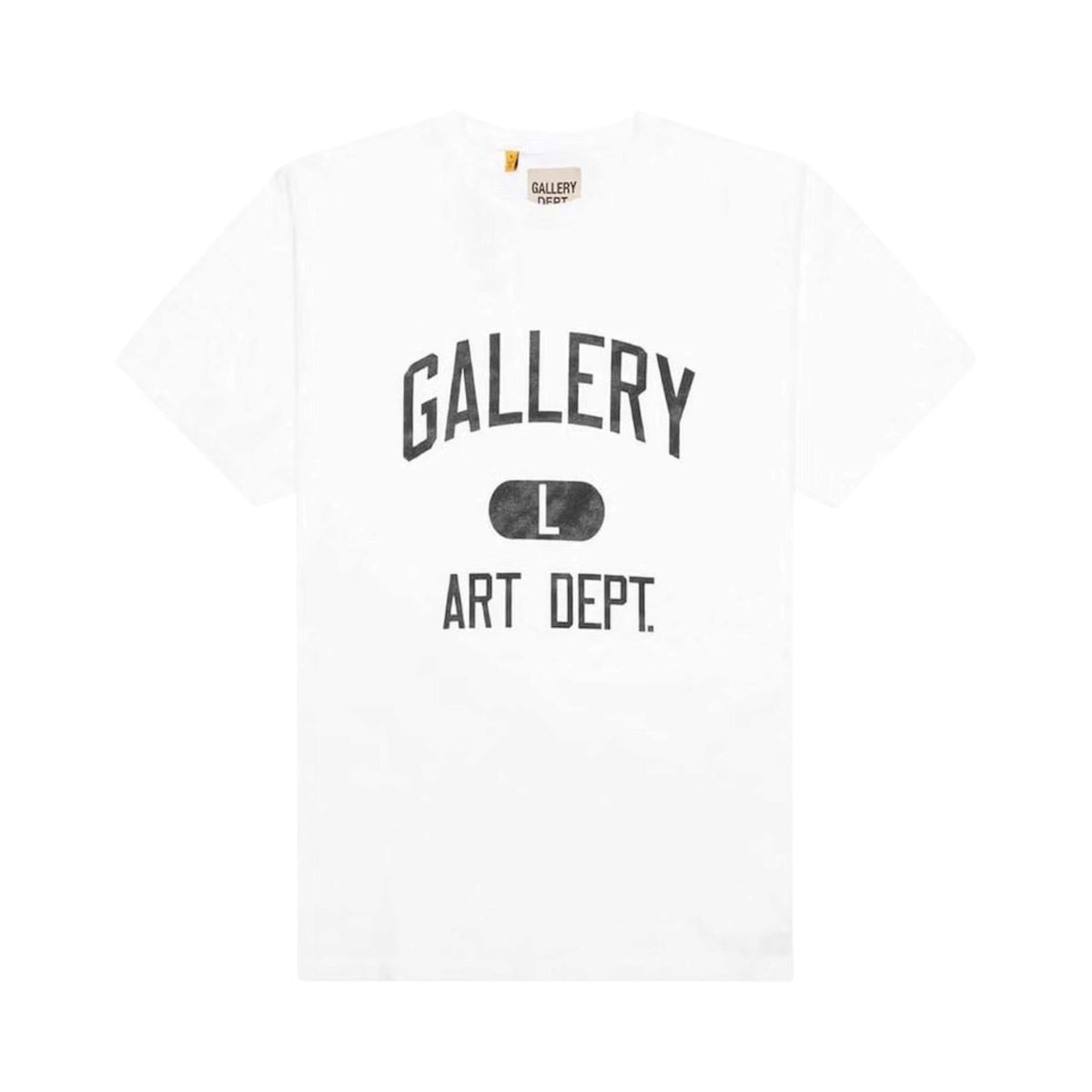 Gallery Dept 'Art Dept' White & Black Tee