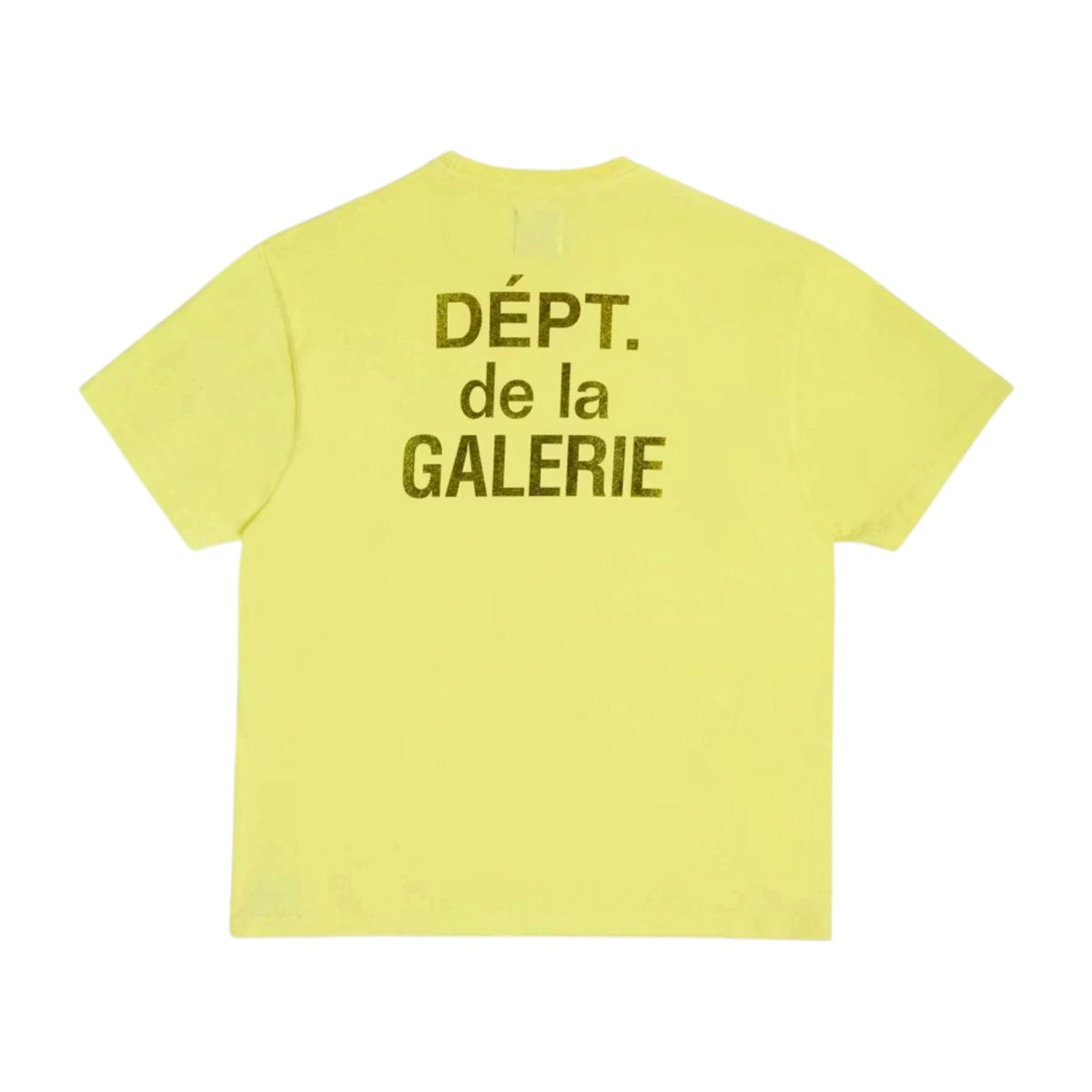 Gallery Dept. 'French Logo' Yellow Tee