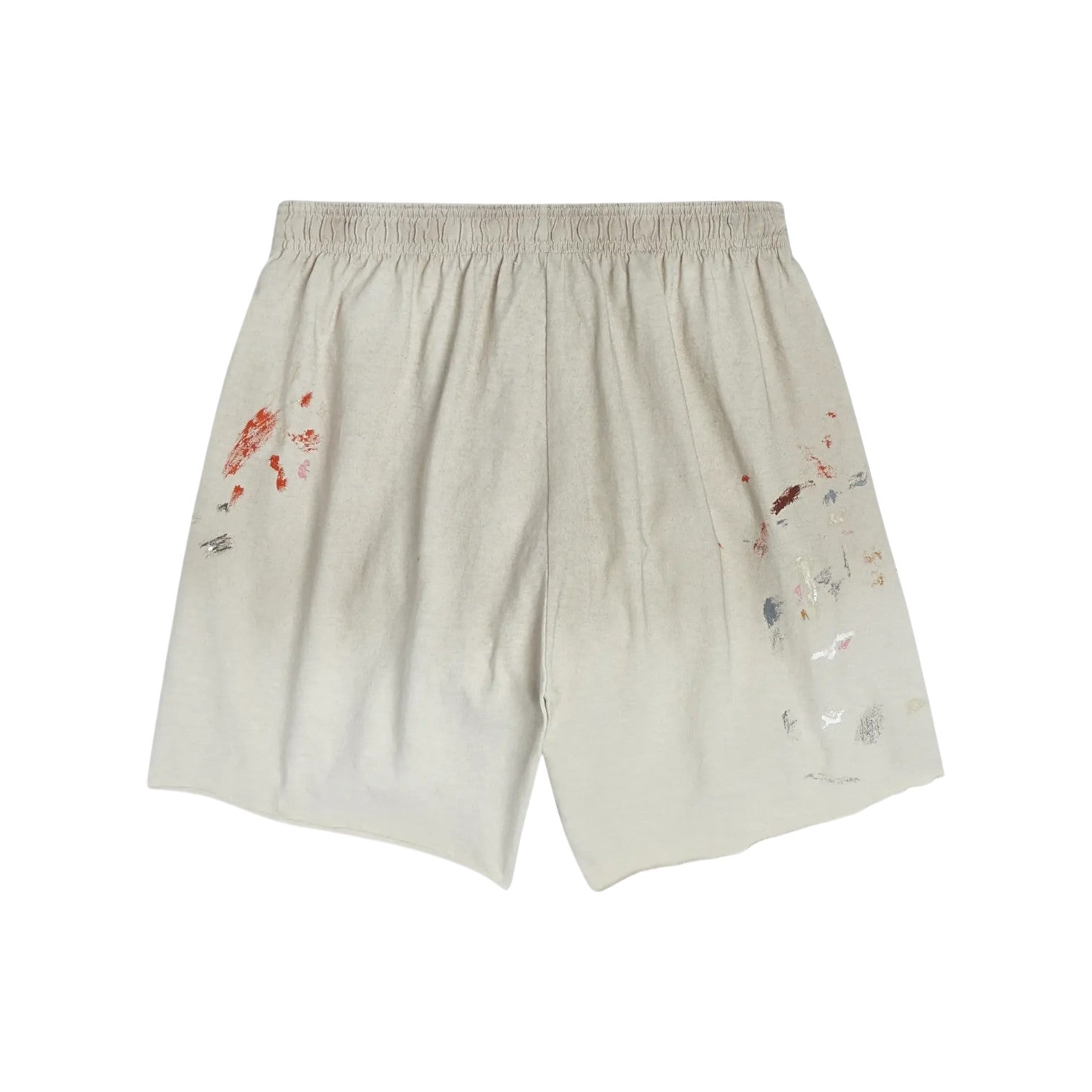Gallery Dept. 'Insomnia Paint Splatter' White Shorts