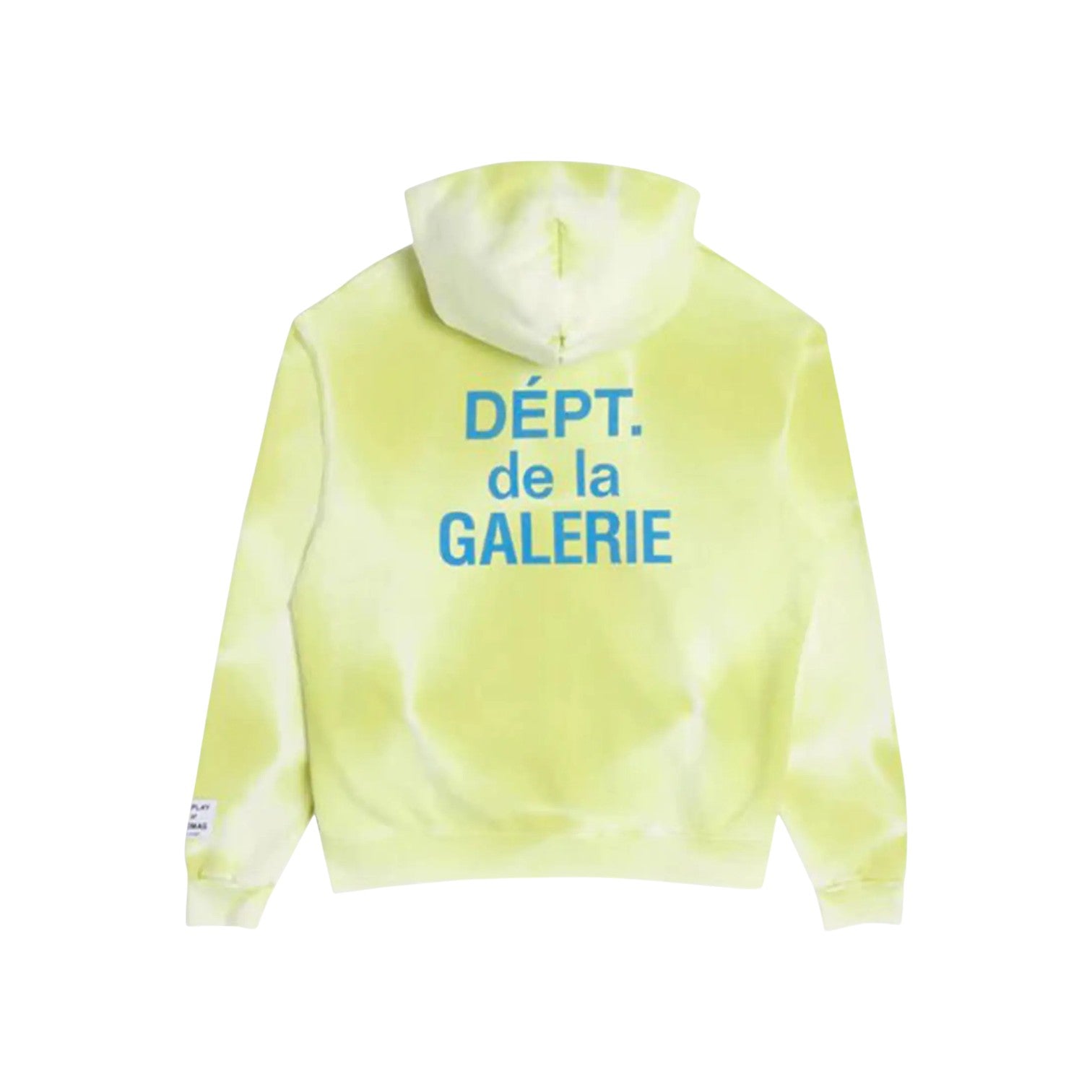 Gallery Dept. 'French Logo' Lime Green Zip Up Hoodie