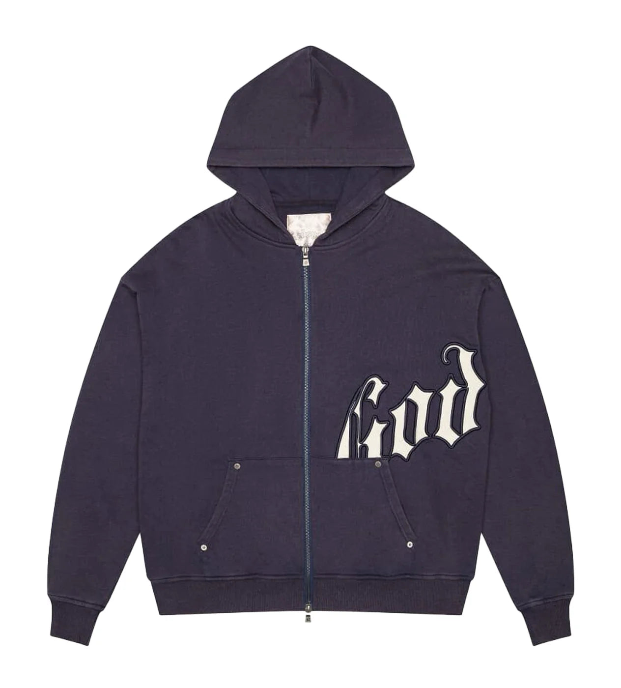 Godspeed OG Logo V2 Navy & White Hoodie