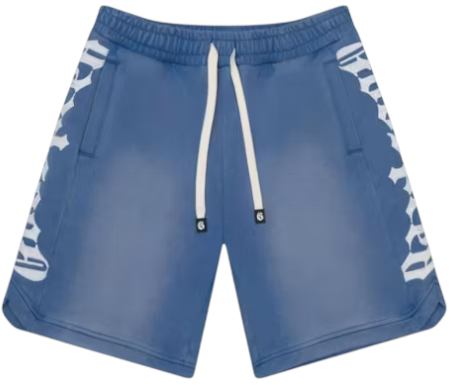 Godspeed "Courtside" Sunfade Blue Shorts