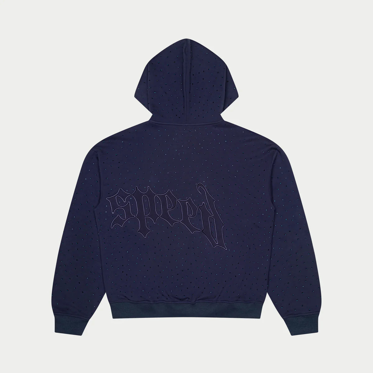 Godspeed OG Logo V2 Double Navy Hoodie
