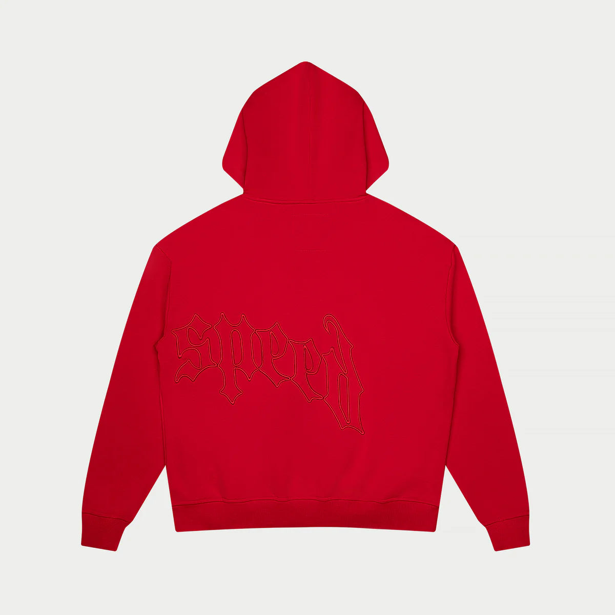 Godspeed OG Logo V2 Double Red Hoodie