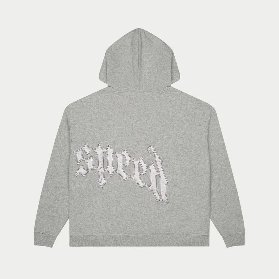 Godspeed OG Logo V2 Grey & Sliver Hoodie