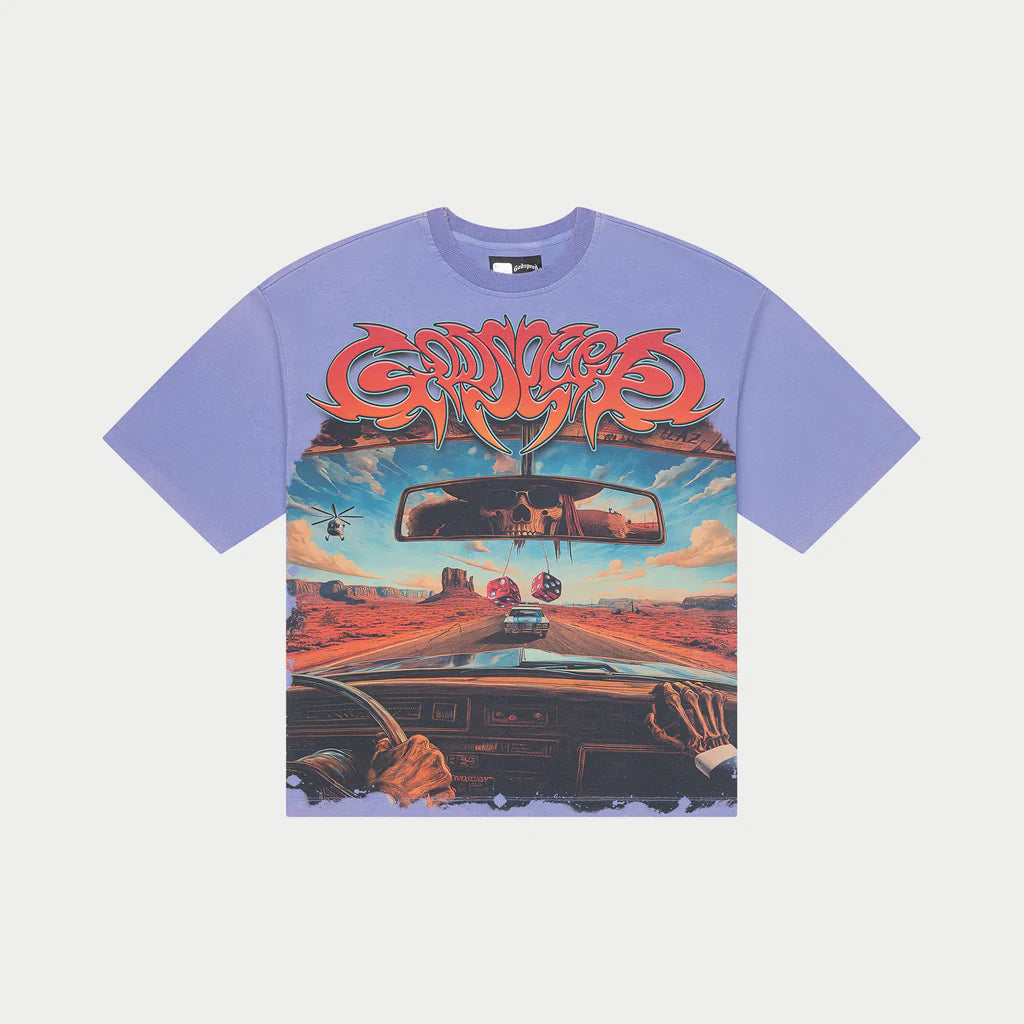 Godspeed 'On The Run' Lavender Tee